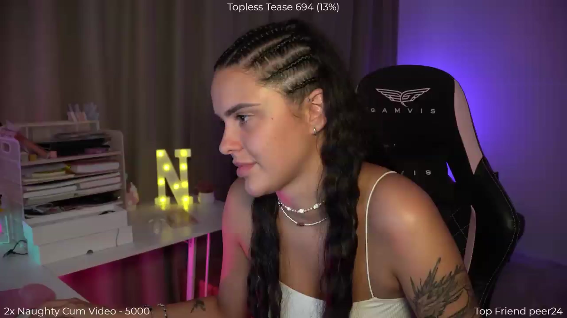 Gallery image thumbnail from NotYourNaomi's myfreecams stream on, 06/25/2026, 20:49 image 1 of 20