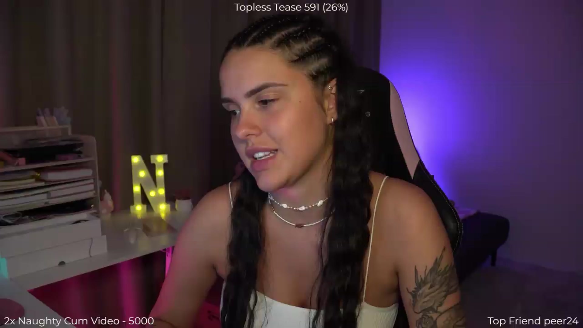 Gallery image thumbnail from NotYourNaomi's myfreecams stream on, 06/25/2026, 20:49 image 14 of 20