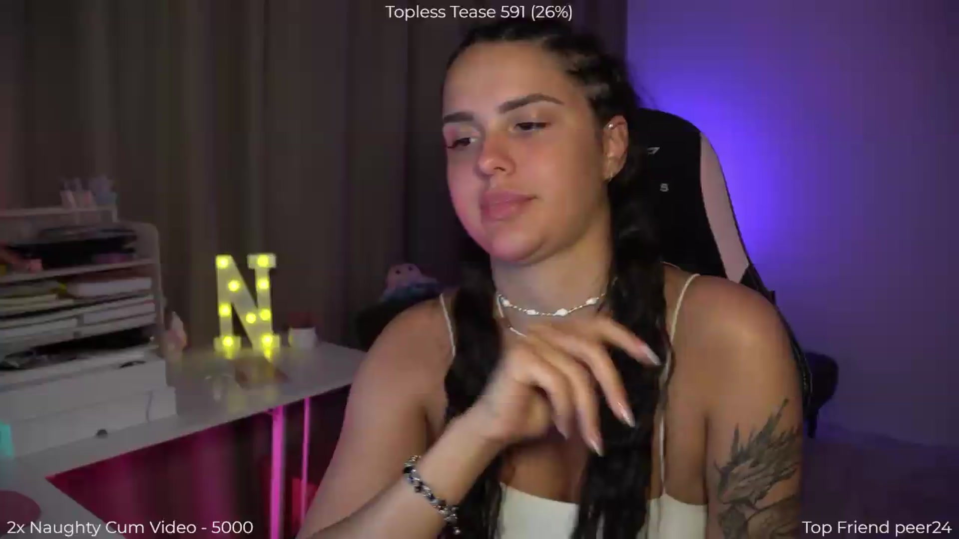 Gallery image thumbnail from NotYourNaomi's myfreecams stream on, 06/25/2026, 20:49 image 10 of 20