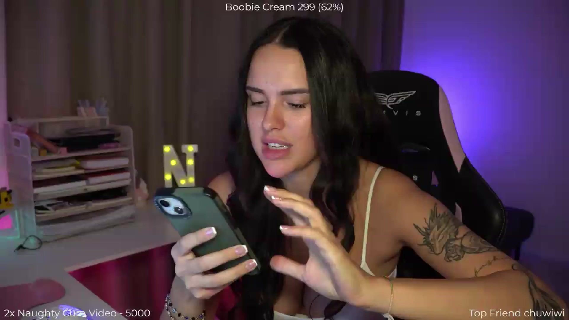 Gallery image thumbnail from NotYourNaomi's myfreecams stream on, 07/29/2026, 20:39 image 11 of 20