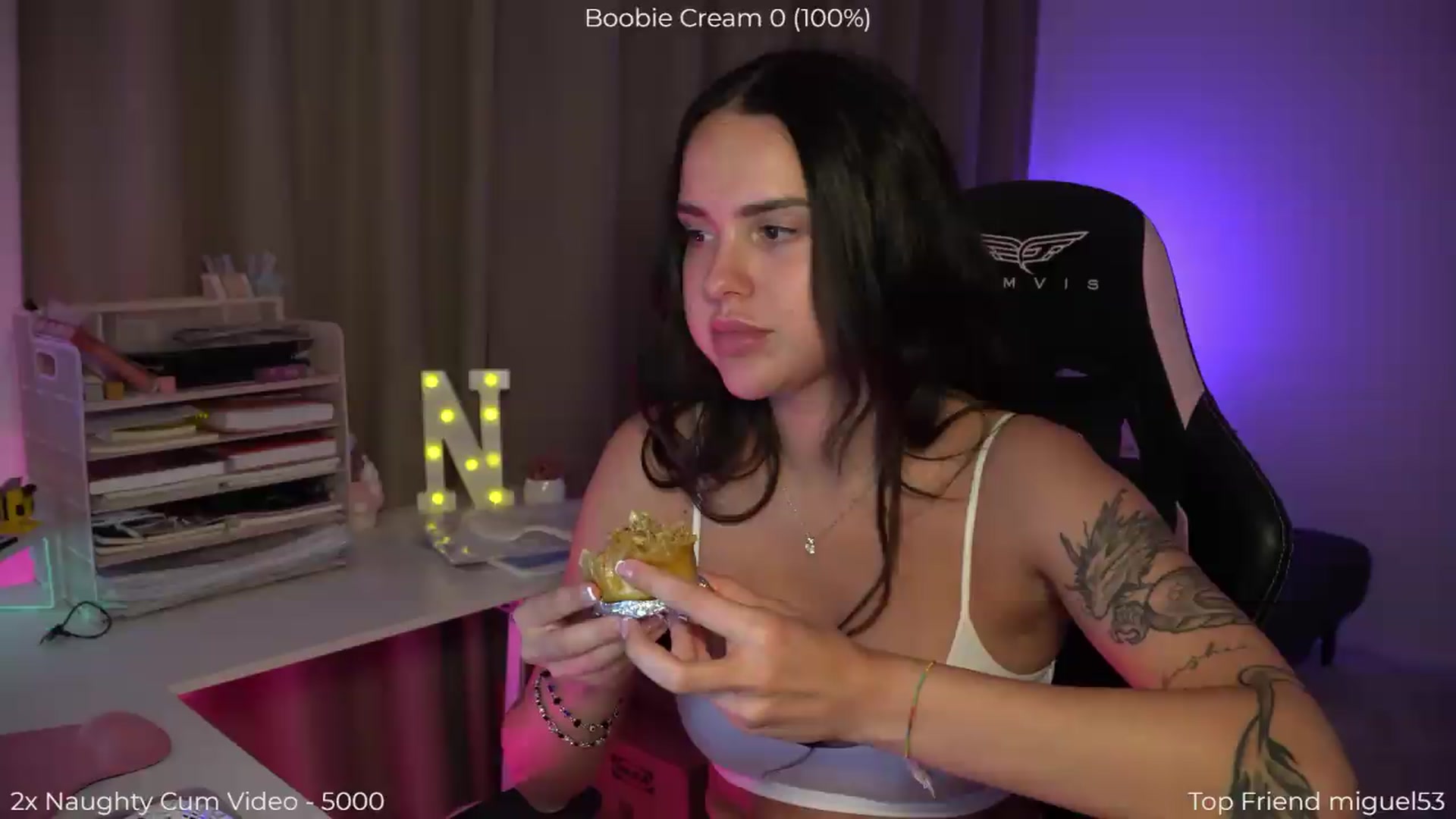 Gallery image thumbnail from NotYourNaomi's myfreecams stream on, 07/29/2026, 20:39 image 20 of 20
