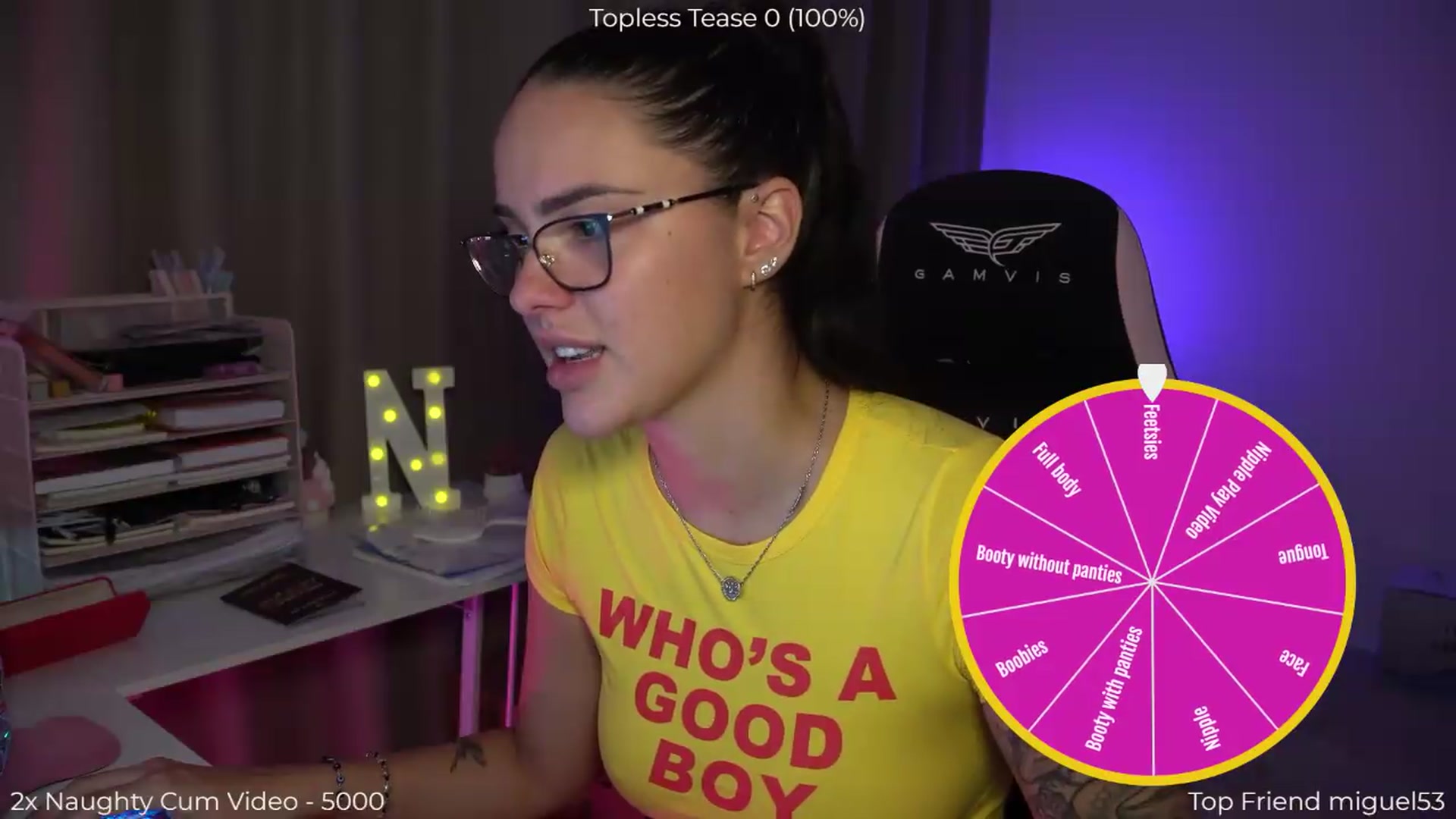 Gallery image thumbnail from NotYourNaomi's myfreecams stream on, 08/16/2026, 20:54 image 13 of 20