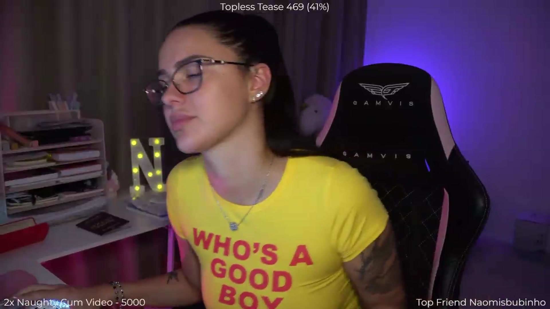 Gallery image thumbnail from NotYourNaomi's myfreecams stream on, 08/16/2026, 20:54 image 11 of 20