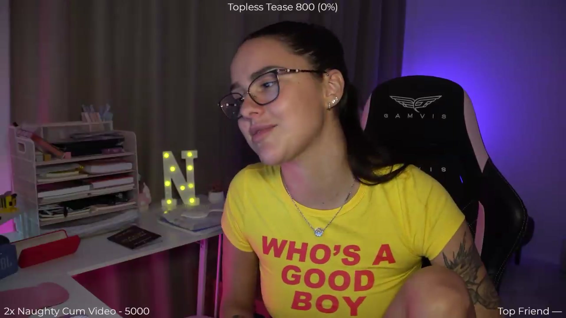 Gallery image thumbnail from NotYourNaomi's myfreecams stream on, 08/16/2026, 20:54 image 7 of 20
