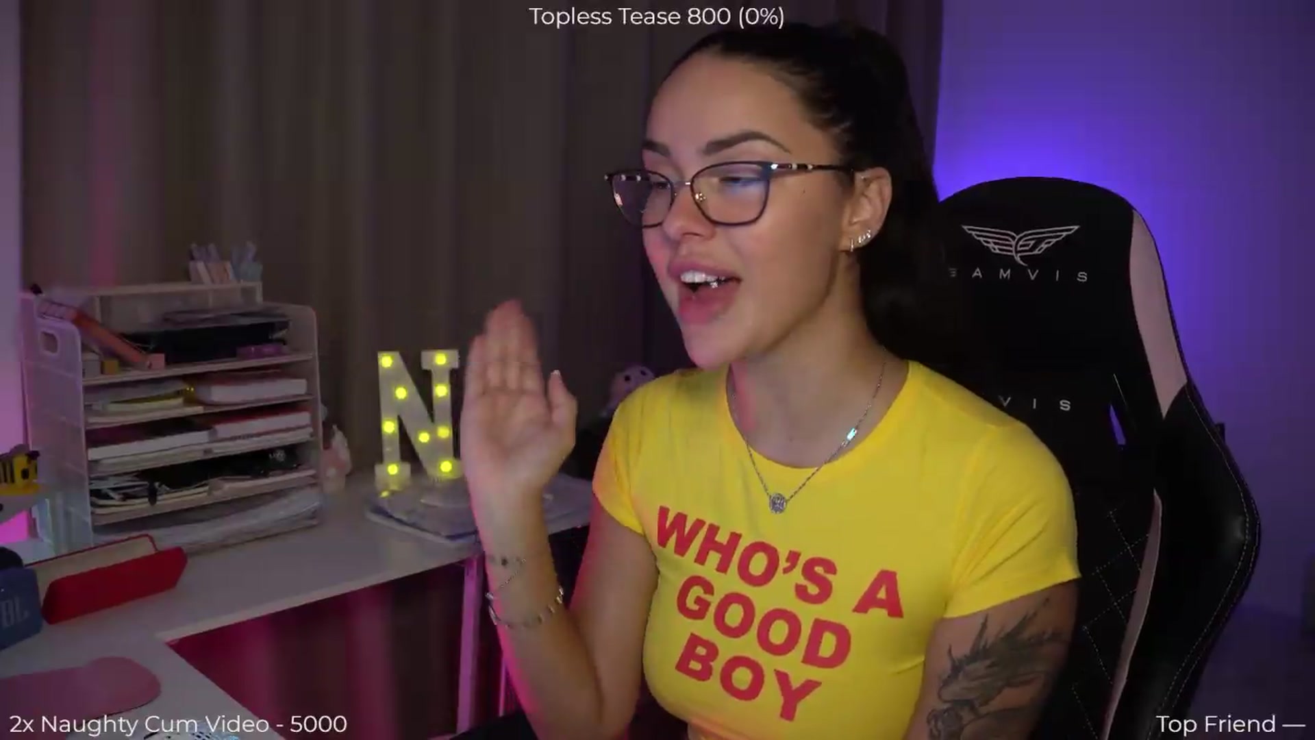 Gallery image thumbnail from NotYourNaomi's myfreecams stream on, 08/16/2026, 20:54 image 5 of 20