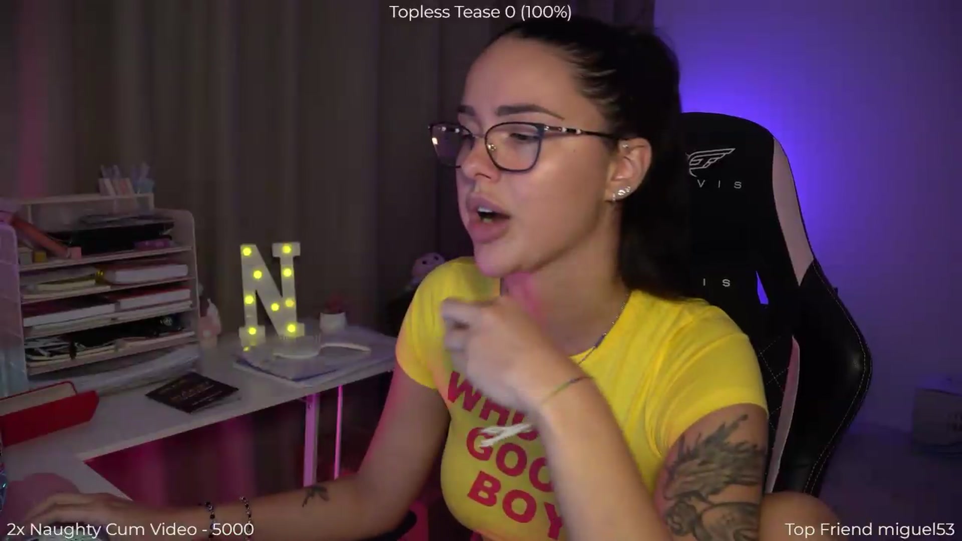 Gallery image thumbnail from NotYourNaomi's myfreecams stream on, 08/16/2026, 20:54 image 15 of 20