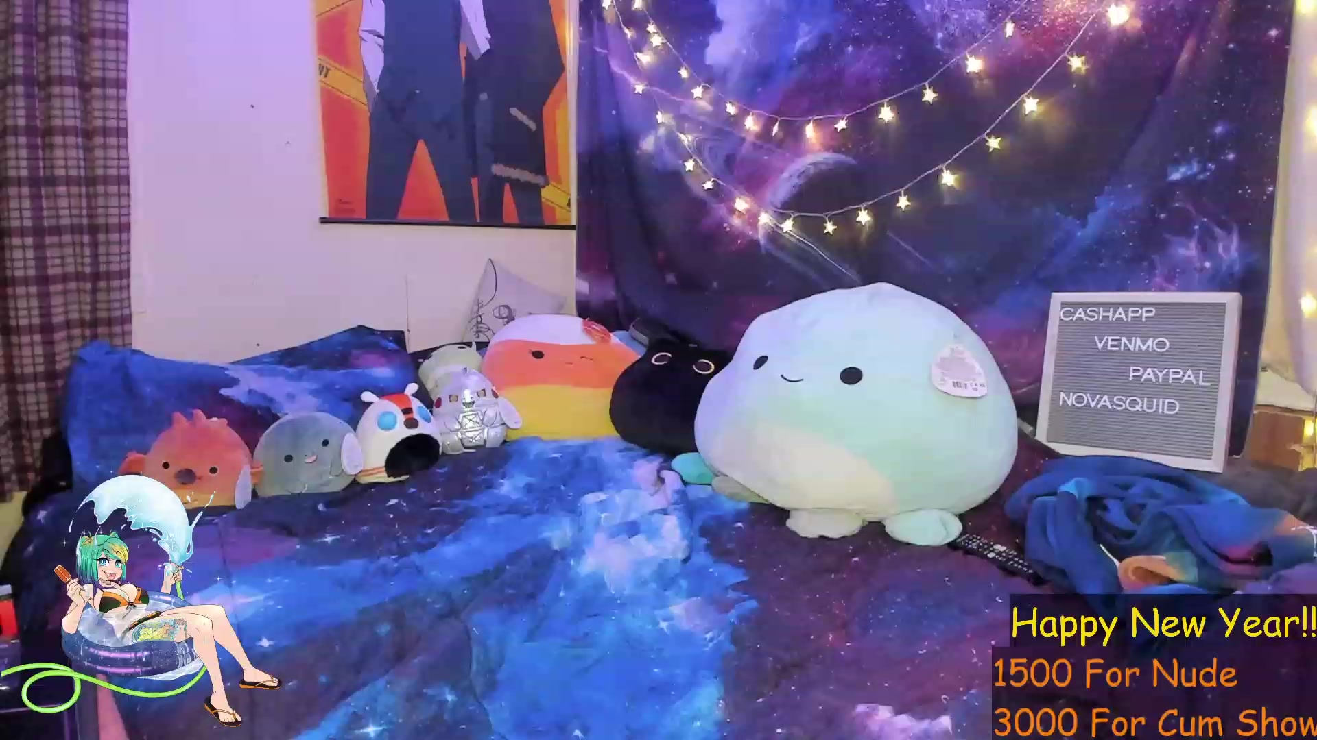 Gallery image thumbnail from NovaSquid's myfreecams stream on, 01/01/2023, 03:00 image 2 of 20