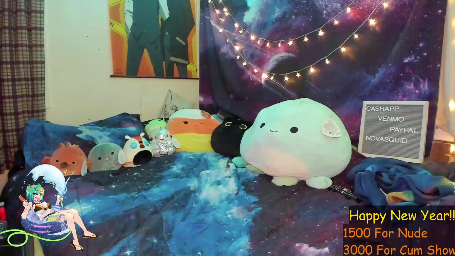 Gallery image thumbnail from NovaSquid's myfreecams stream on, 01/01/2023, 03:00 image 3 of 20
