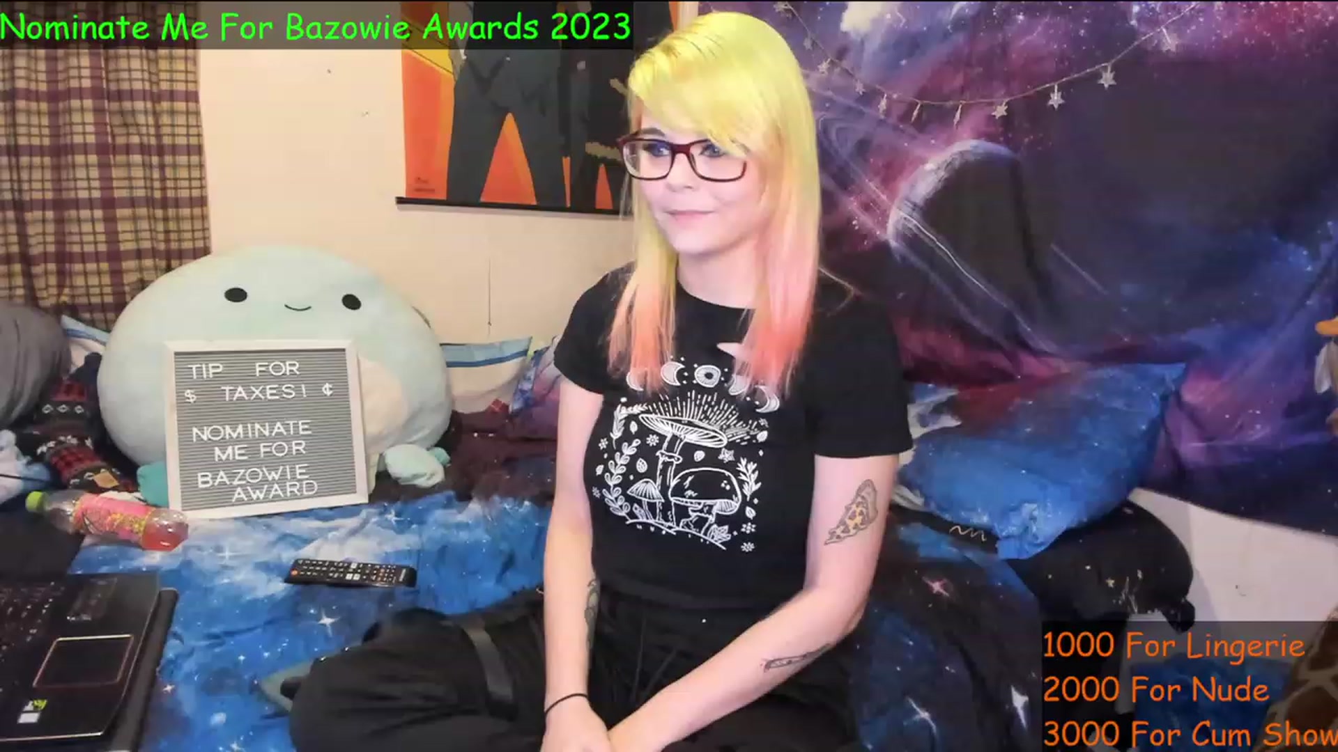 Gallery image thumbnail from NovaSquid's myfreecams stream on, 01/26/2023, 06:13 image 1 of 20