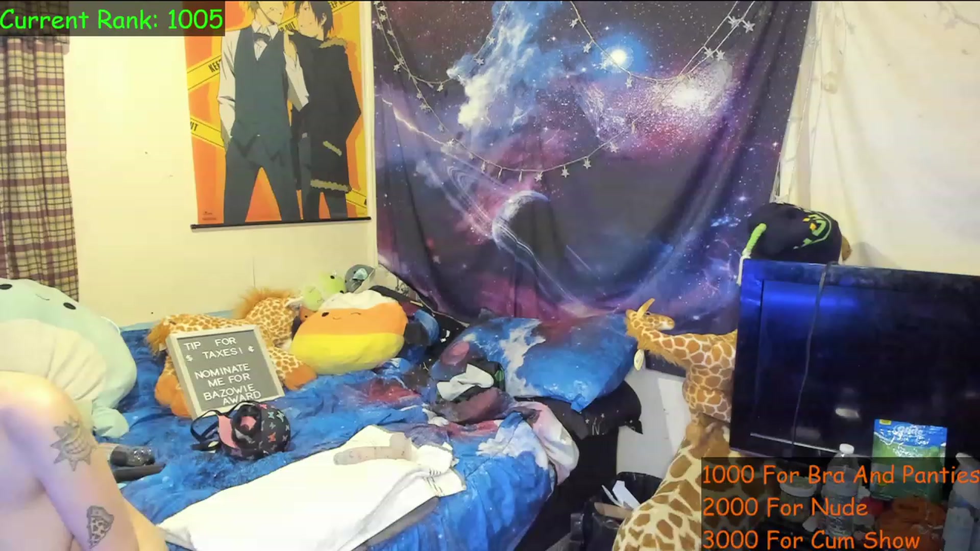 Gallery image thumbnail from NovaSquid's myfreecams stream on, 02/01/2023, 05:17 image 5 of 20