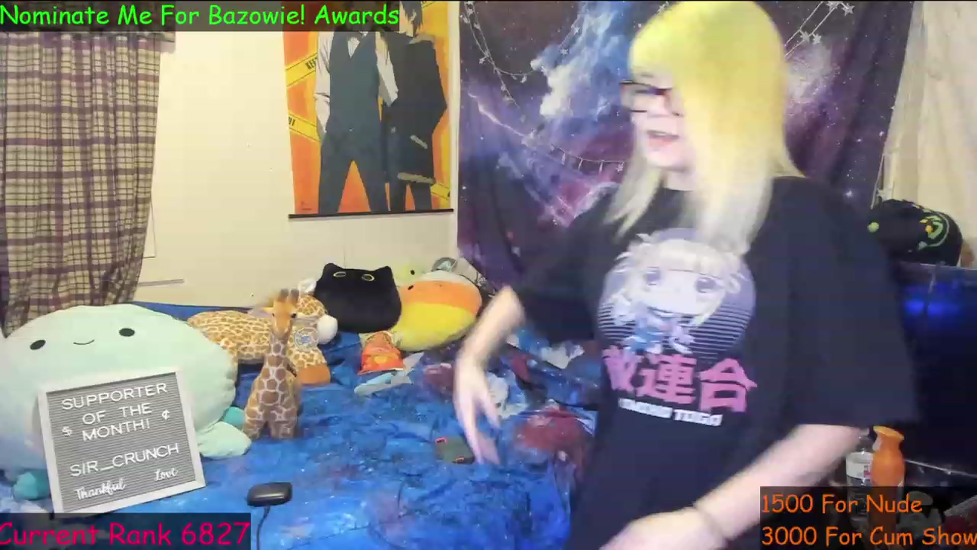 Gallery image thumbnail from NovaSquid's myfreecams stream on, 02/03/2023, 03:33 image 14 of 20