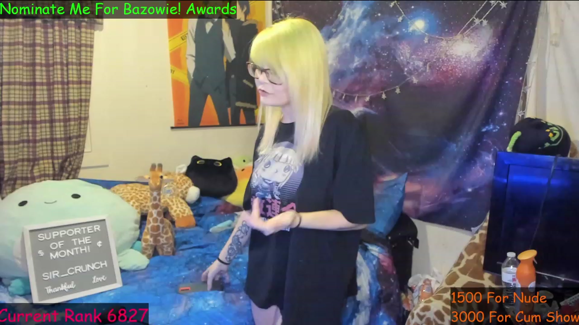 Gallery image thumbnail from NovaSquid's myfreecams stream on, 02/03/2023, 03:33 image 8 of 20
