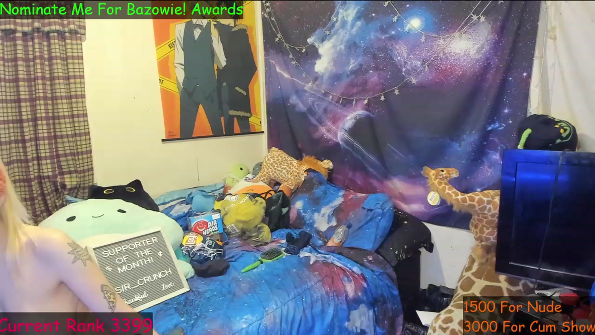 Gallery image thumbnail from NovaSquid's myfreecams stream on, 02/05/2023, 03:14 image 9 of 20