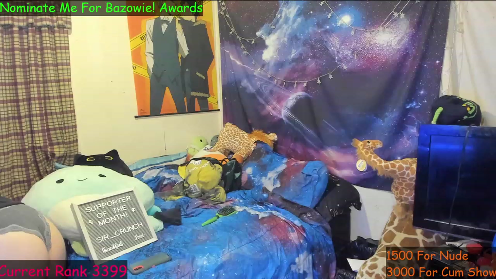 Gallery image thumbnail from NovaSquid's myfreecams stream on, 02/05/2023, 03:14 image 1 of 20
