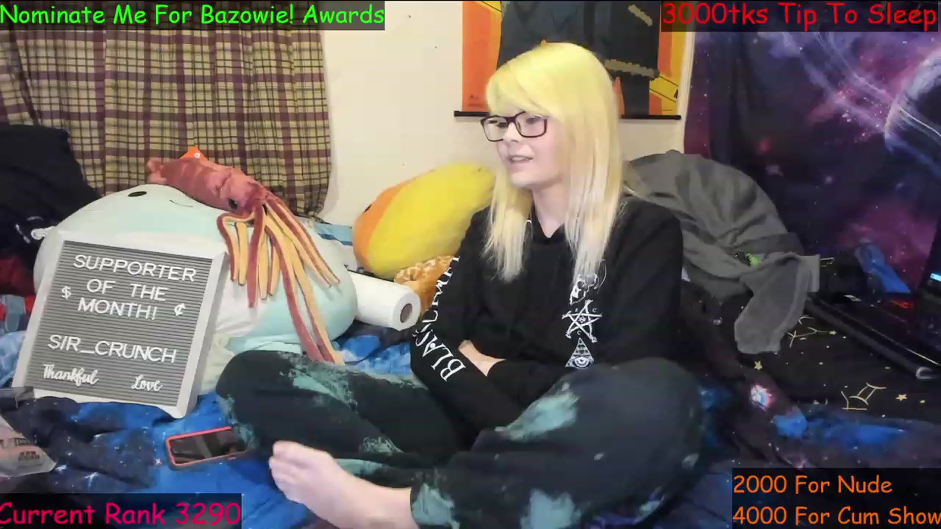 Gallery image thumbnail from NovaSquid's myfreecams stream on, 02/11/2023, 03:51 image 11 of 20