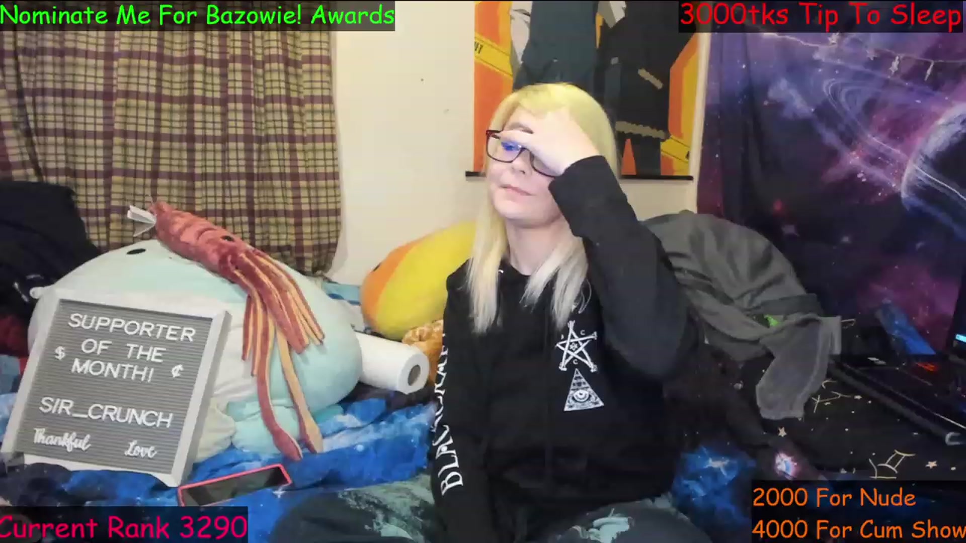 Gallery image thumbnail from NovaSquid's myfreecams stream on, 02/11/2023, 03:51 image 9 of 20