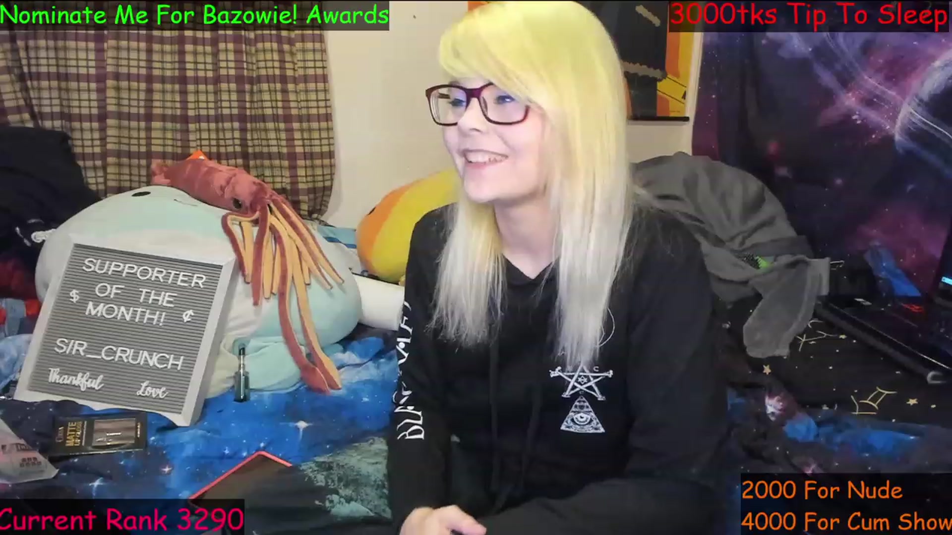 Gallery image thumbnail from NovaSquid's myfreecams stream on, 02/11/2023, 03:51 image 18 of 20