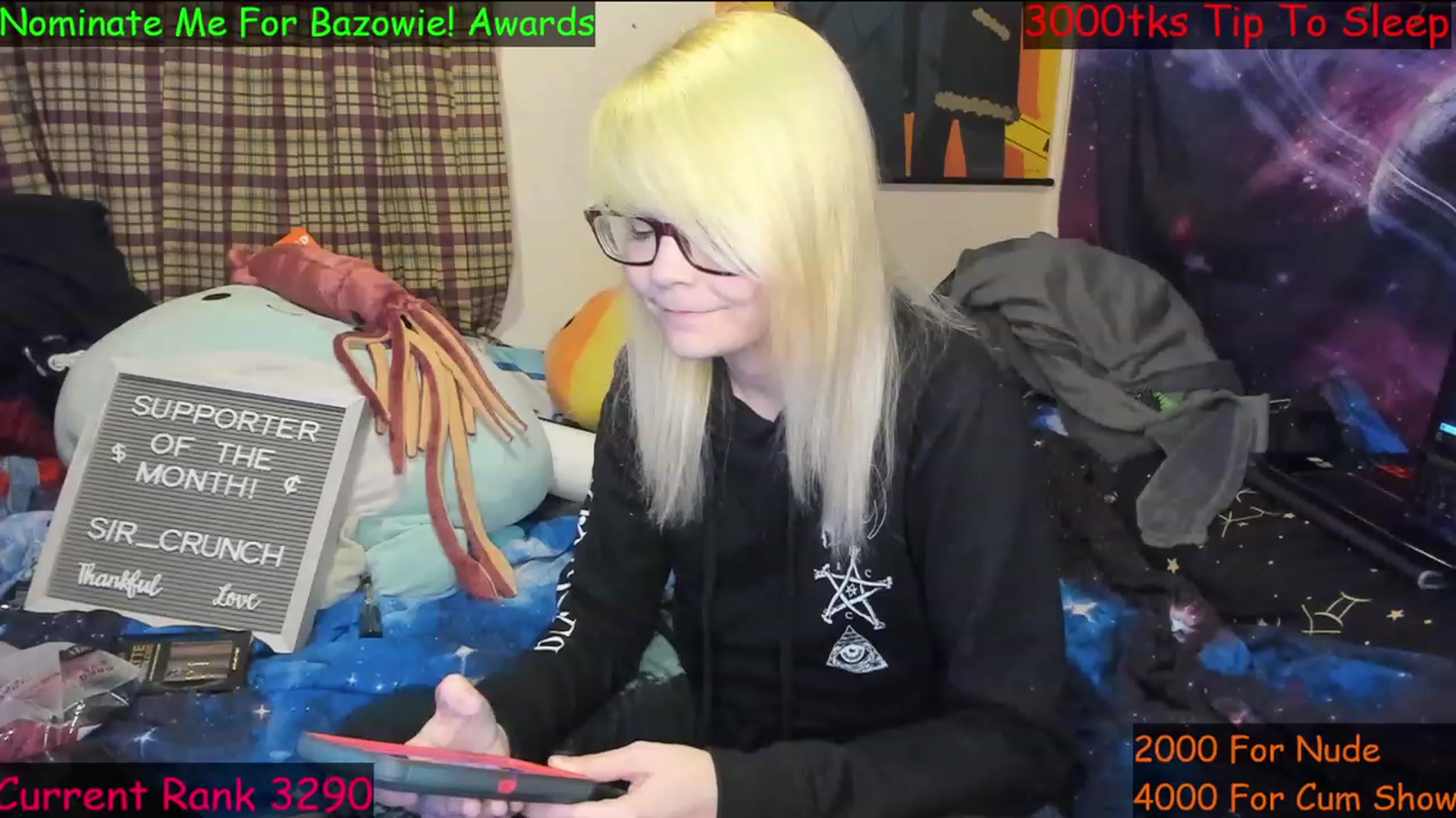 Gallery image thumbnail from NovaSquid's myfreecams stream on, 02/11/2023, 03:51 image 20 of 20