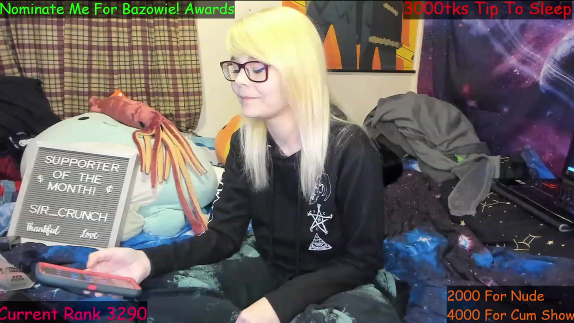 Gallery image thumbnail from NovaSquid's myfreecams stream on, 02/11/2023, 03:51 image 12 of 20