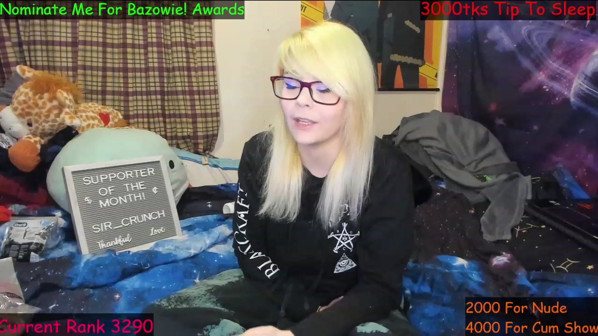 Gallery image thumbnail from NovaSquid's myfreecams stream on, 02/11/2023, 03:51 image 2 of 20
