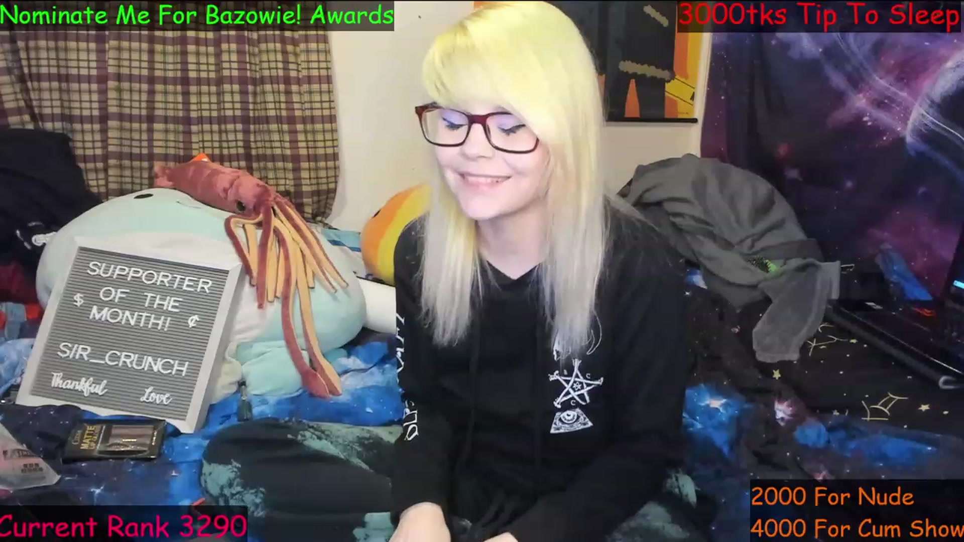 Gallery image thumbnail from NovaSquid's myfreecams stream on, 02/11/2023, 03:51 image 19 of 20