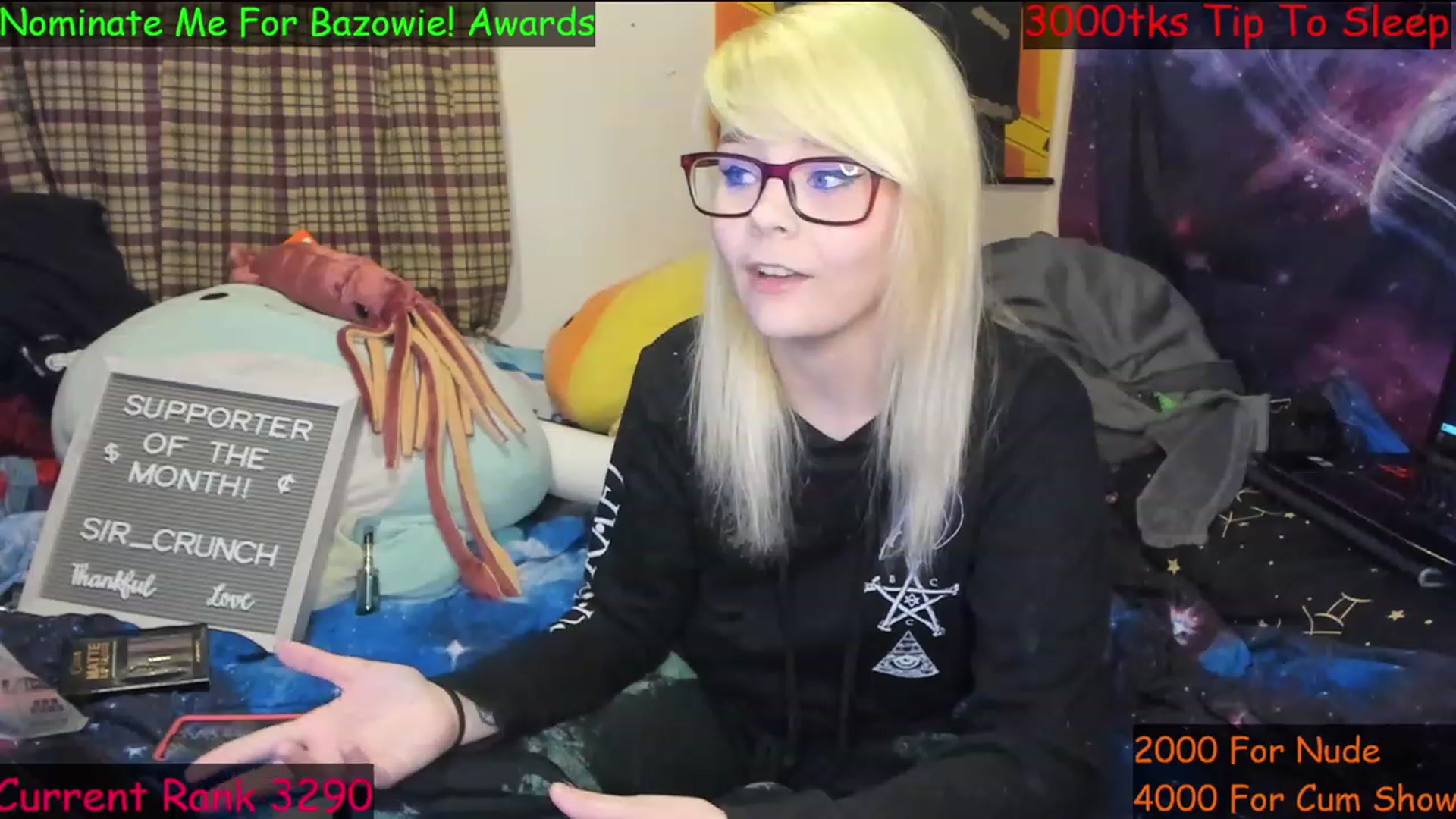 Gallery image thumbnail from NovaSquid's myfreecams stream on, 02/11/2023, 03:51 image 15 of 20