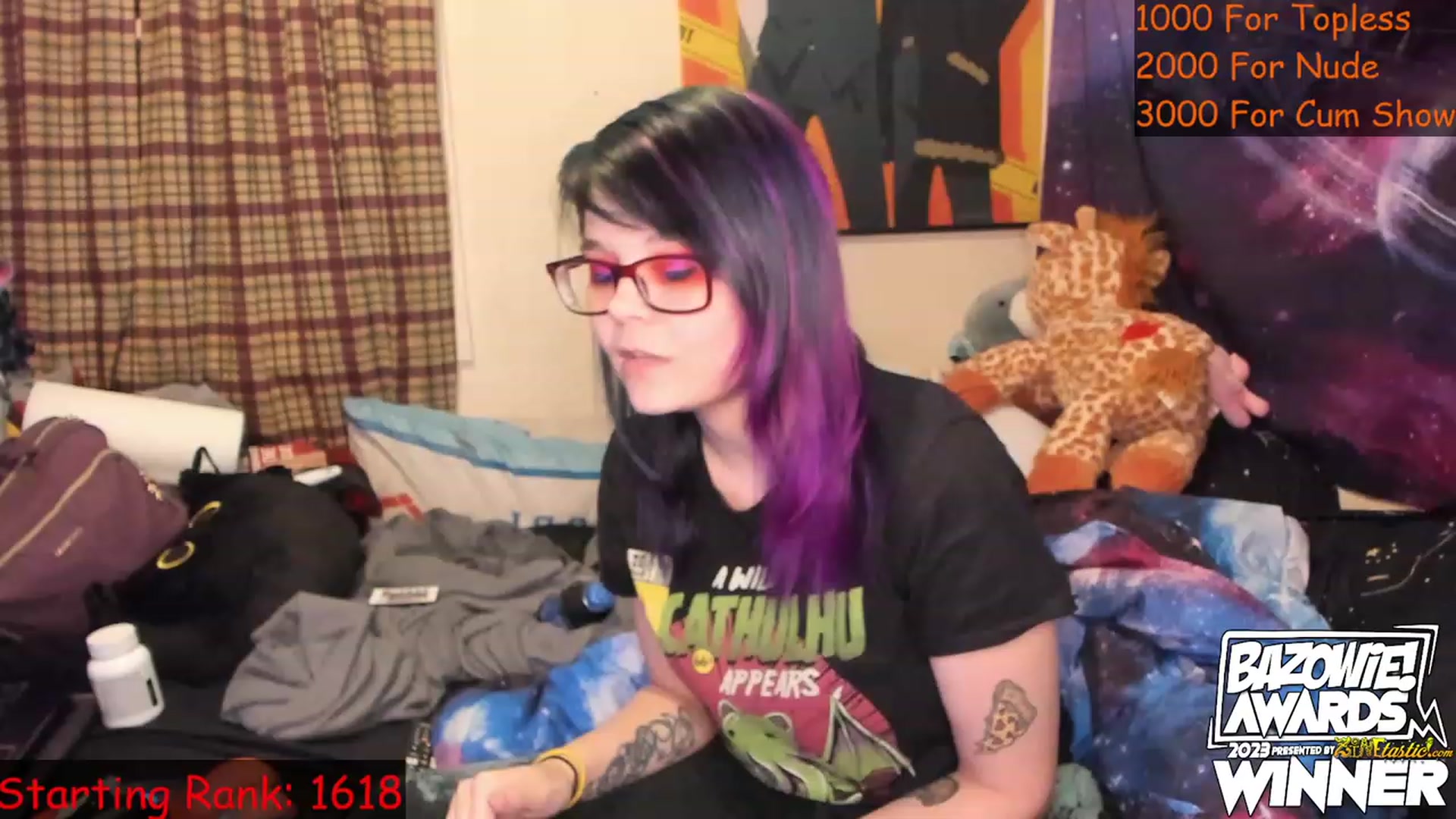 Gallery image thumbnail from NovaSquid's myfreecams stream on, 03/11/2023, 01:46 image 2 of 20