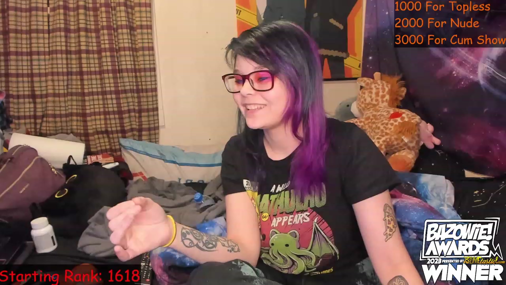Gallery image thumbnail from NovaSquid's myfreecams stream on, 03/11/2023, 01:46 image 5 of 20