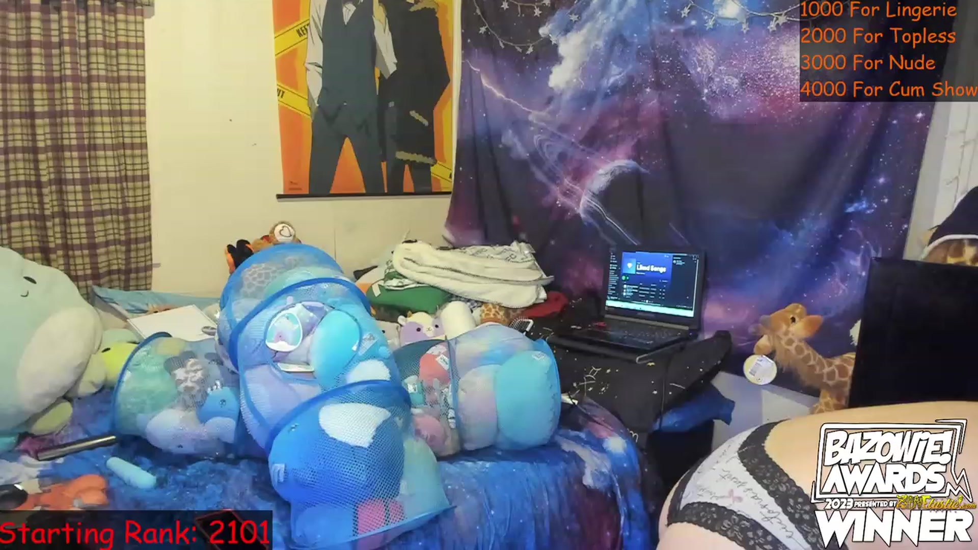 Gallery image thumbnail from NovaSquid's myfreecams stream on, 03/14/2023, 02:26 image 16 of 20