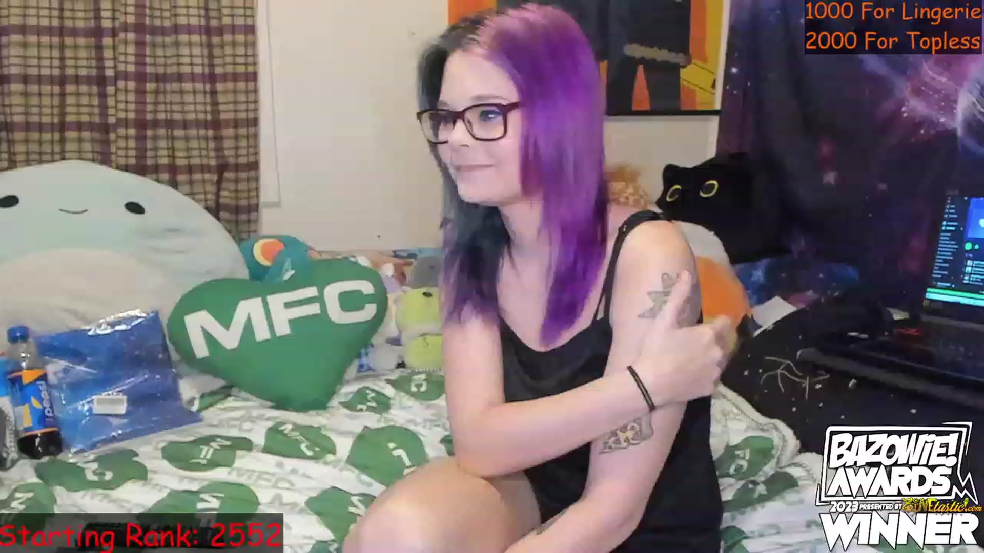 Gallery image thumbnail from NovaSquid's myfreecams stream on, 03/23/2023, 01:41 image 7 of 20
