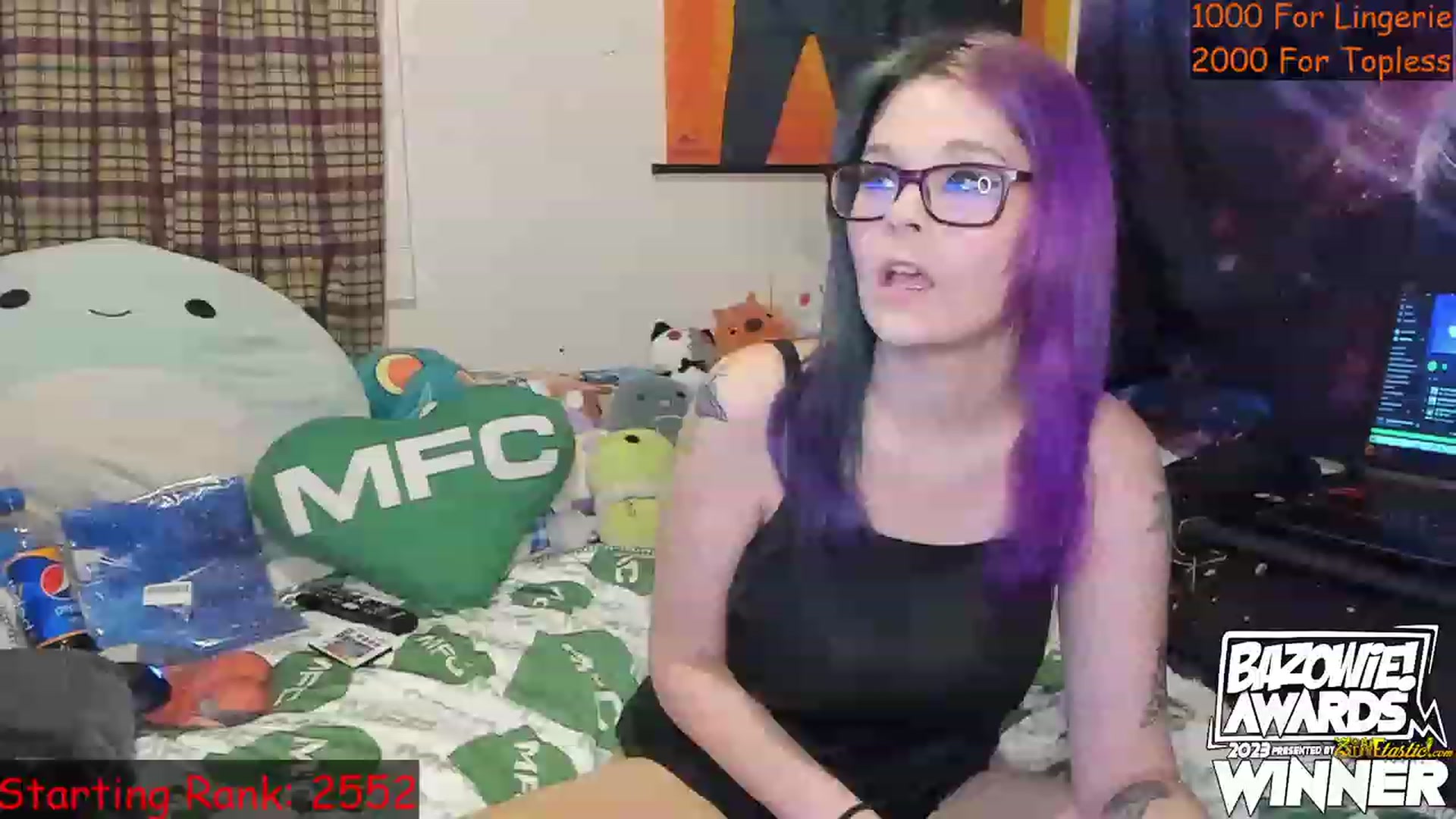 Gallery image thumbnail from NovaSquid's myfreecams stream on, 03/23/2023, 01:41 image 20 of 20
