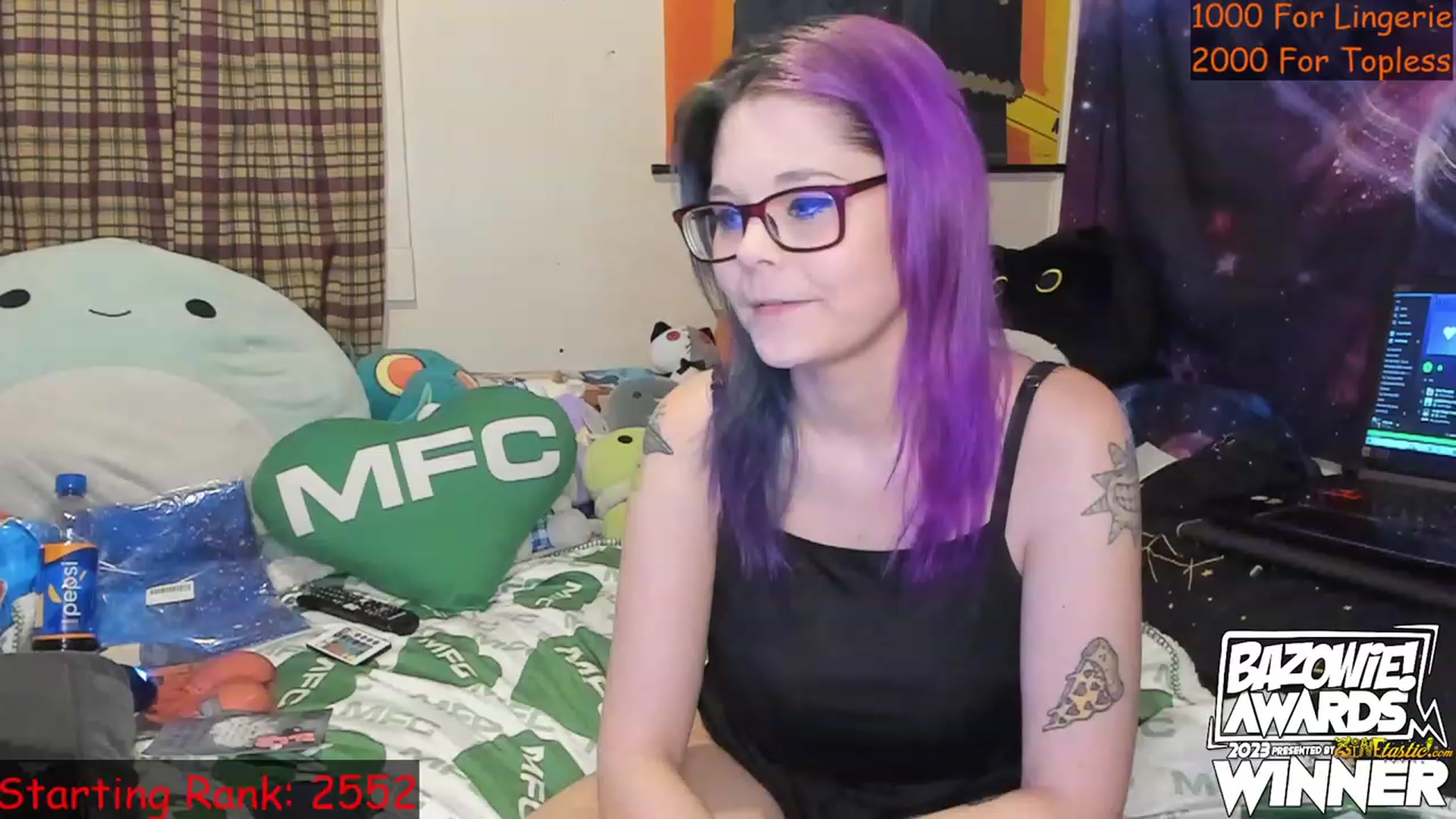 Gallery image thumbnail from NovaSquid's myfreecams stream on, 03/23/2023, 03:32 image 1 of 20