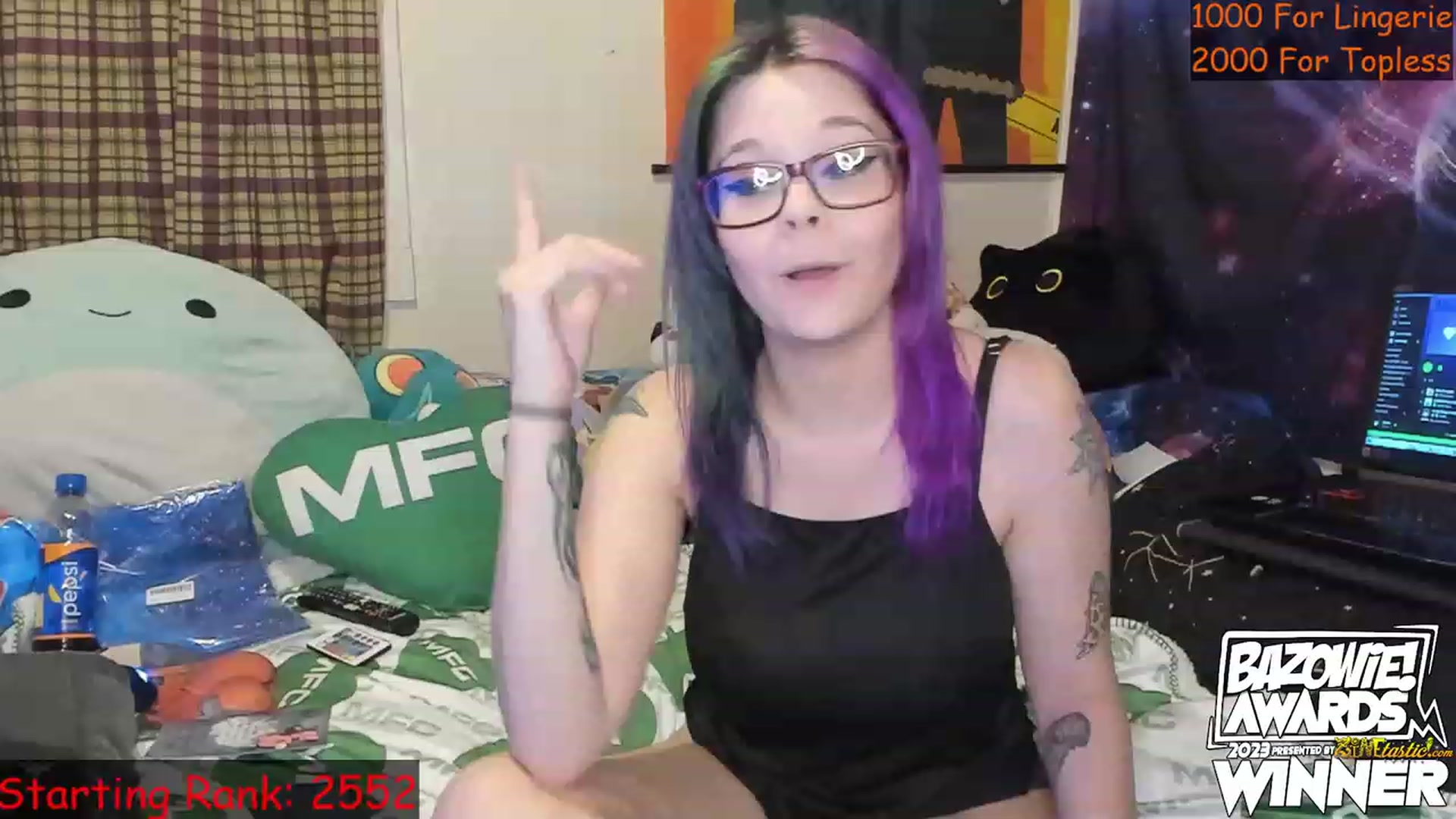 Gallery image thumbnail from NovaSquid's myfreecams stream on, 03/23/2023, 03:32 image 3 of 20