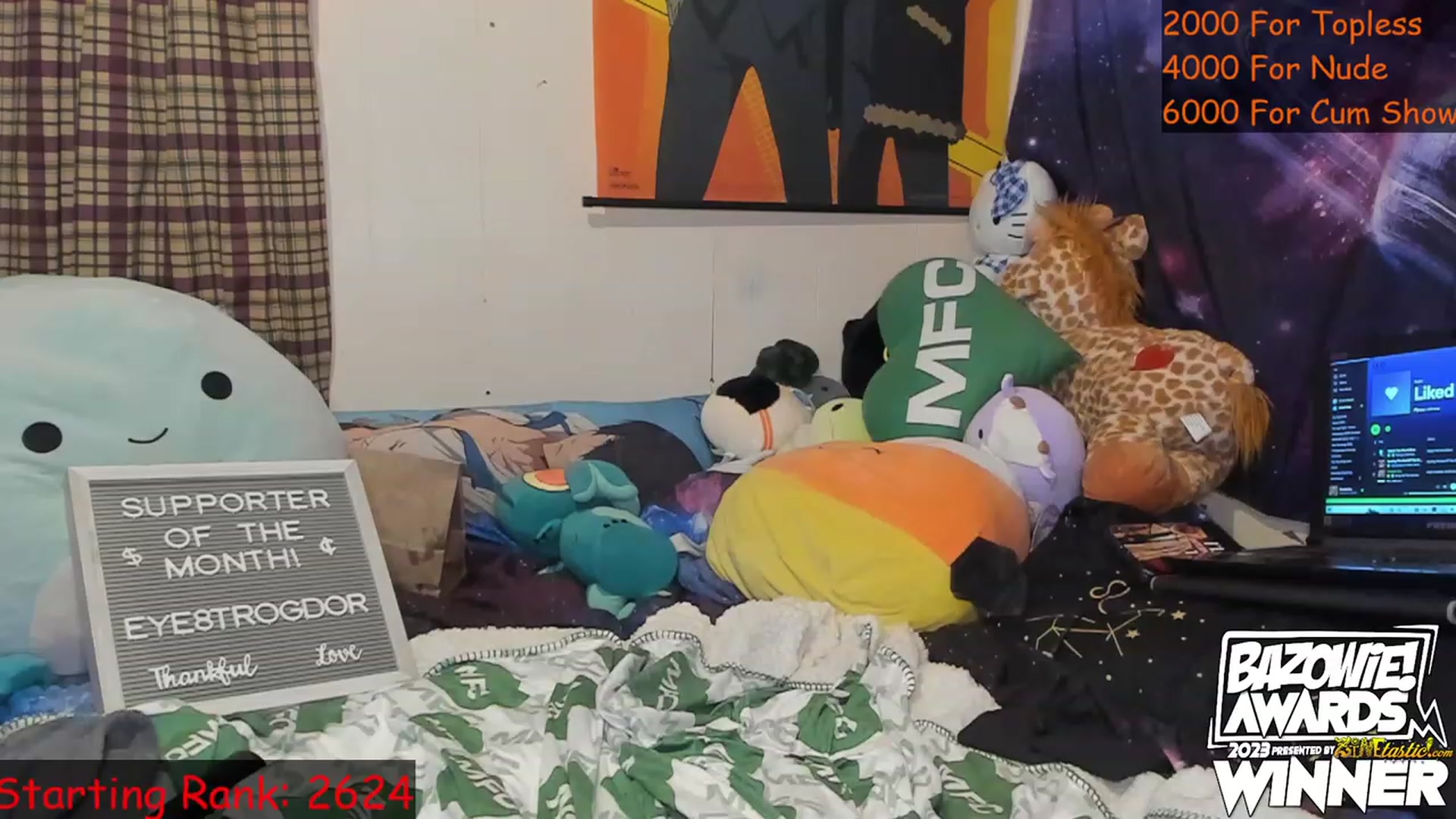 Gallery image thumbnail from NovaSquid's myfreecams stream on, 03/29/2023, 04:31 image 14 of 20