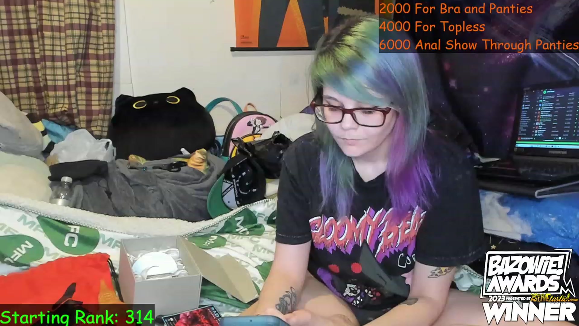 Gallery image thumbnail from NovaSquid's myfreecams stream on, 04/21/2023, 02:37 image 7 of 20