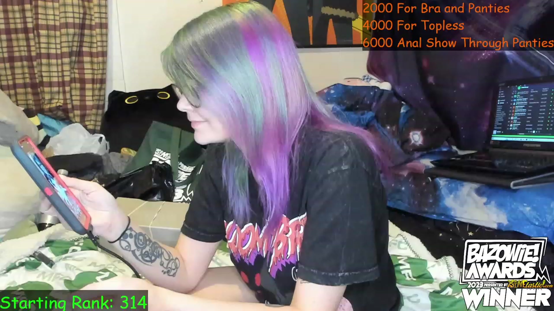 Gallery image thumbnail from NovaSquid's myfreecams stream on, 04/21/2023, 02:37 image 11 of 20