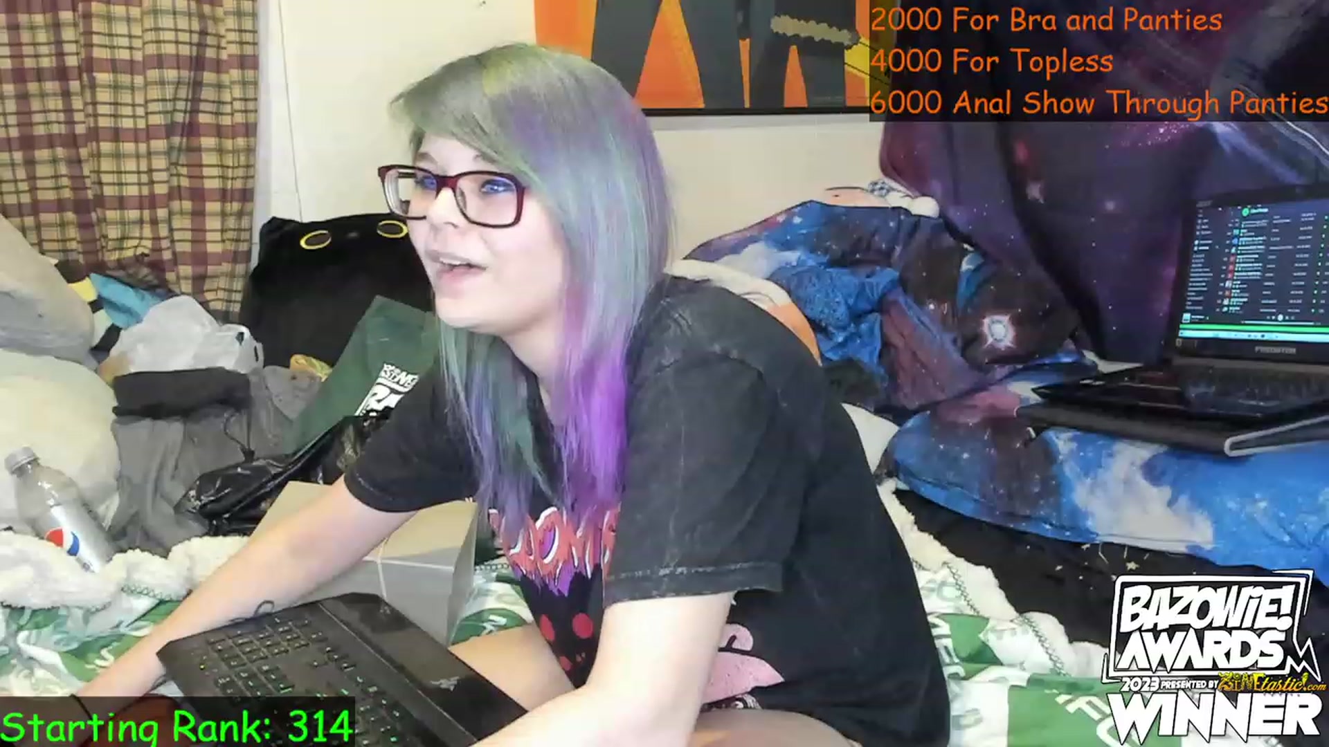 Gallery image thumbnail from NovaSquid's myfreecams stream on, 04/21/2023, 02:37 image 18 of 20