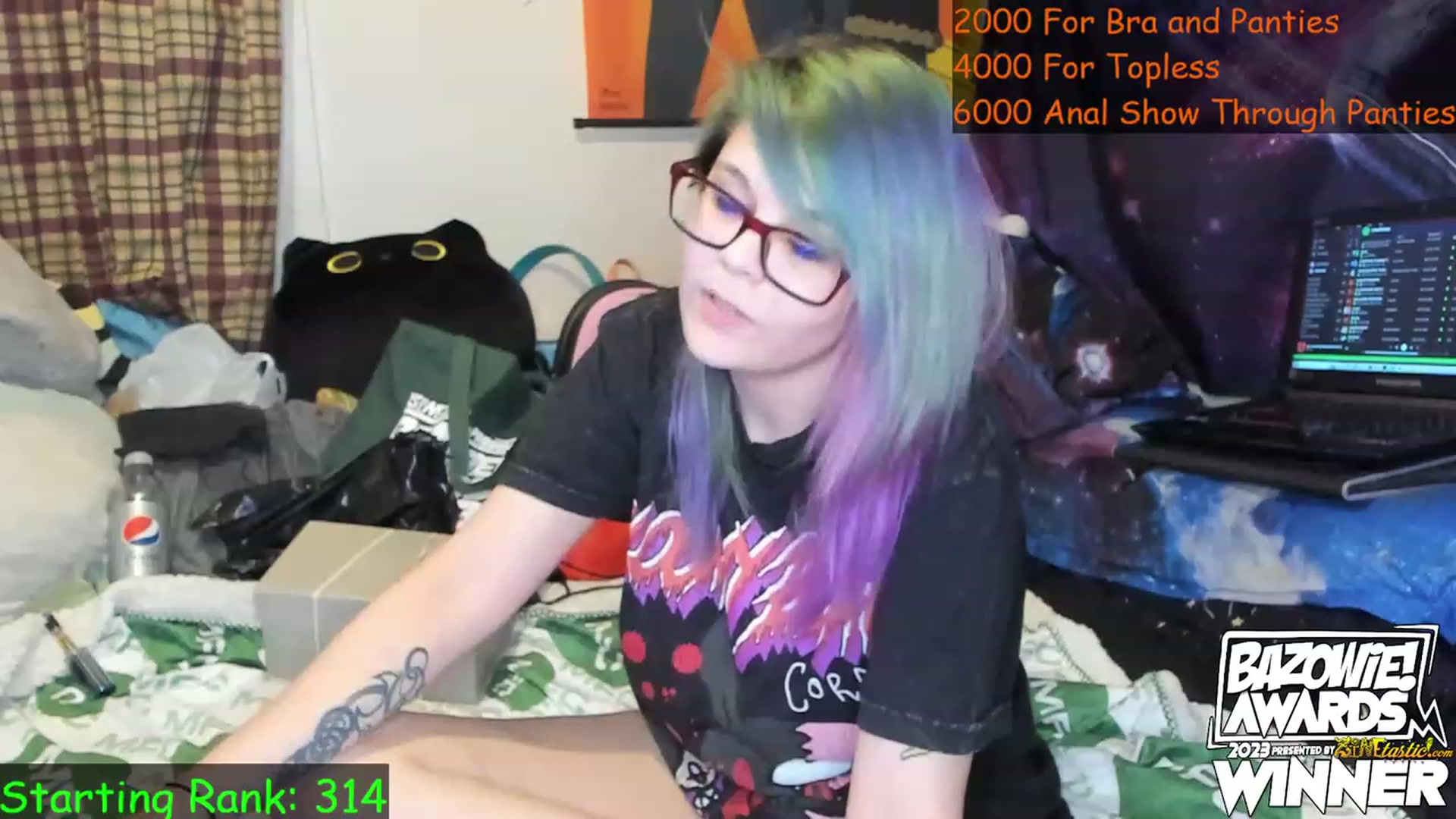 Gallery image thumbnail from NovaSquid's myfreecams stream on, 04/21/2023, 02:37 image 14 of 20