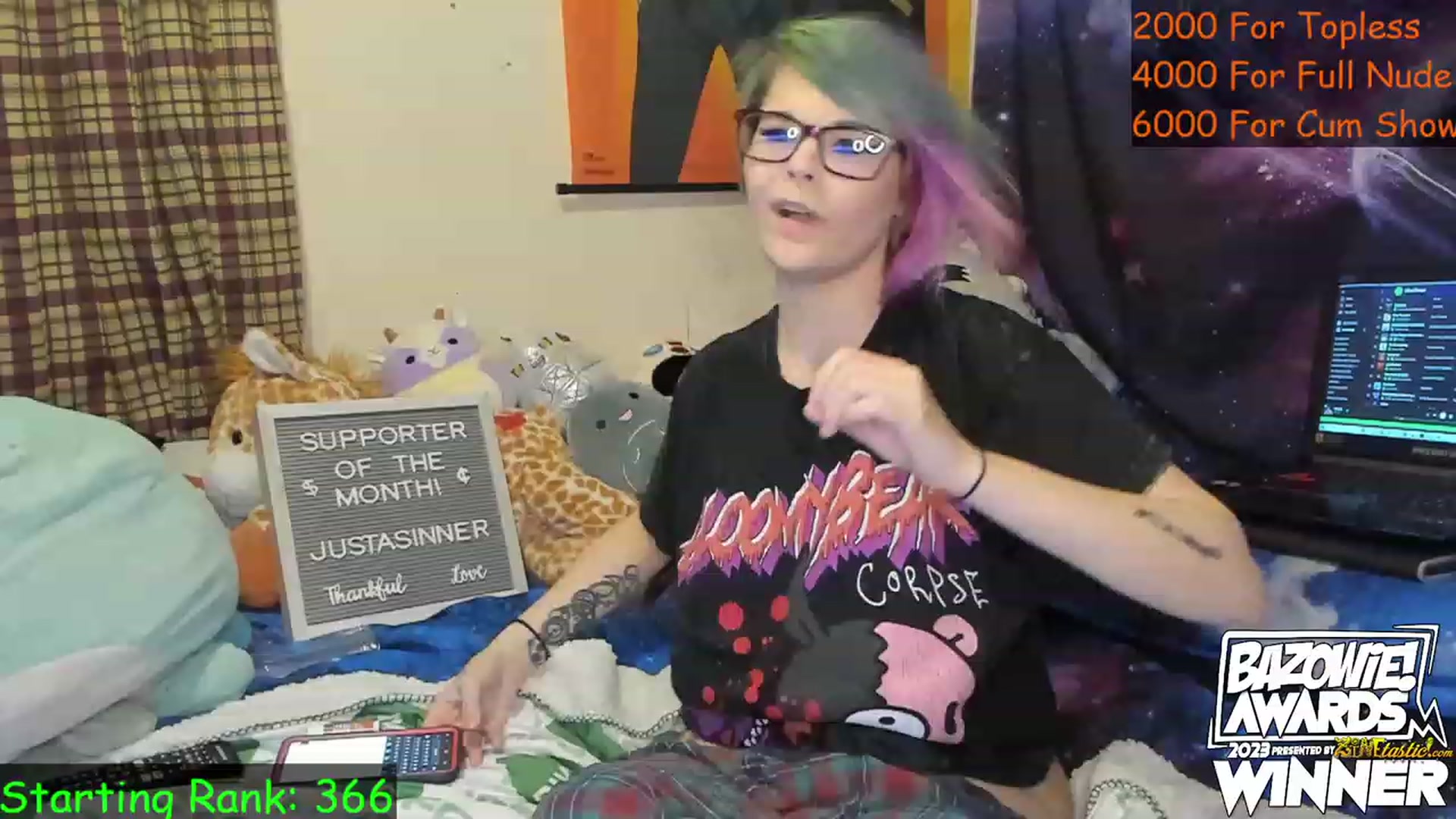 Gallery image thumbnail from NovaSquid's myfreecams stream on, 04/23/2023, 03:59 image 7 of 20