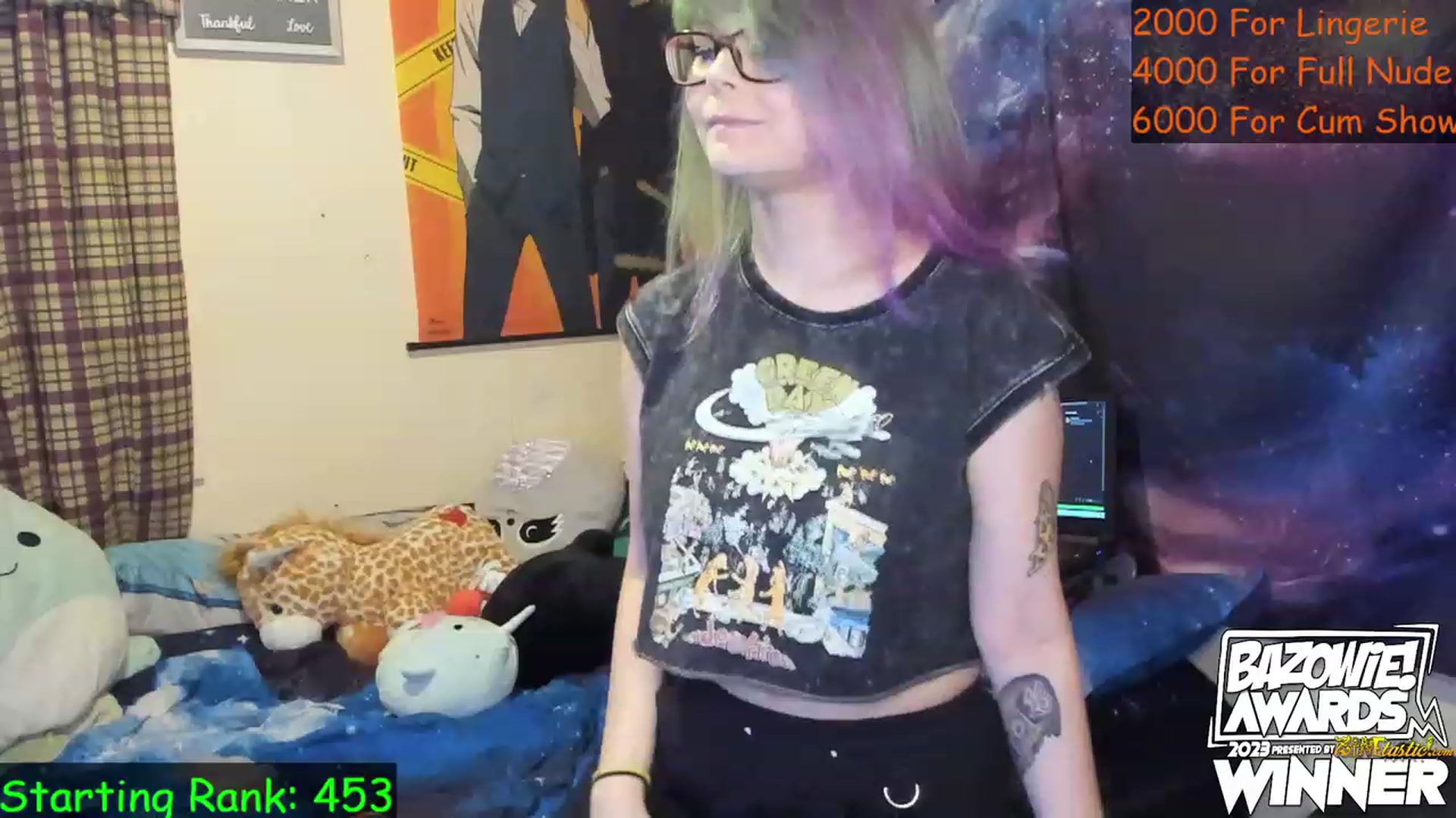 Gallery image thumbnail from NovaSquid's myfreecams stream on, 04/27/2023, 03:02 image 17 of 20