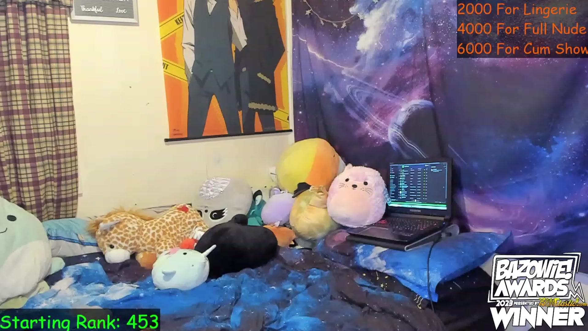 Gallery image thumbnail from NovaSquid's myfreecams stream on, 04/27/2023, 03:02 image 11 of 20