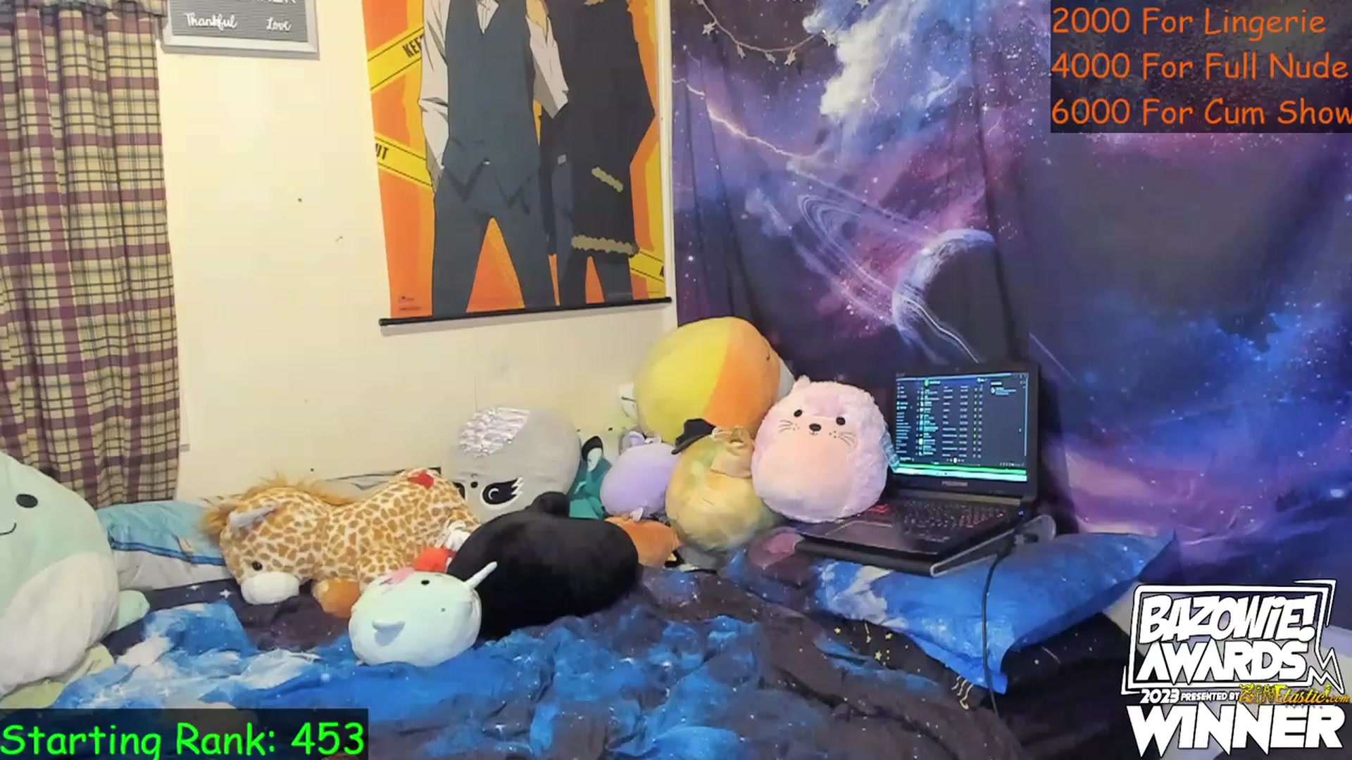 Gallery image thumbnail from NovaSquid's myfreecams stream on, 04/27/2023, 03:02 image 13 of 20