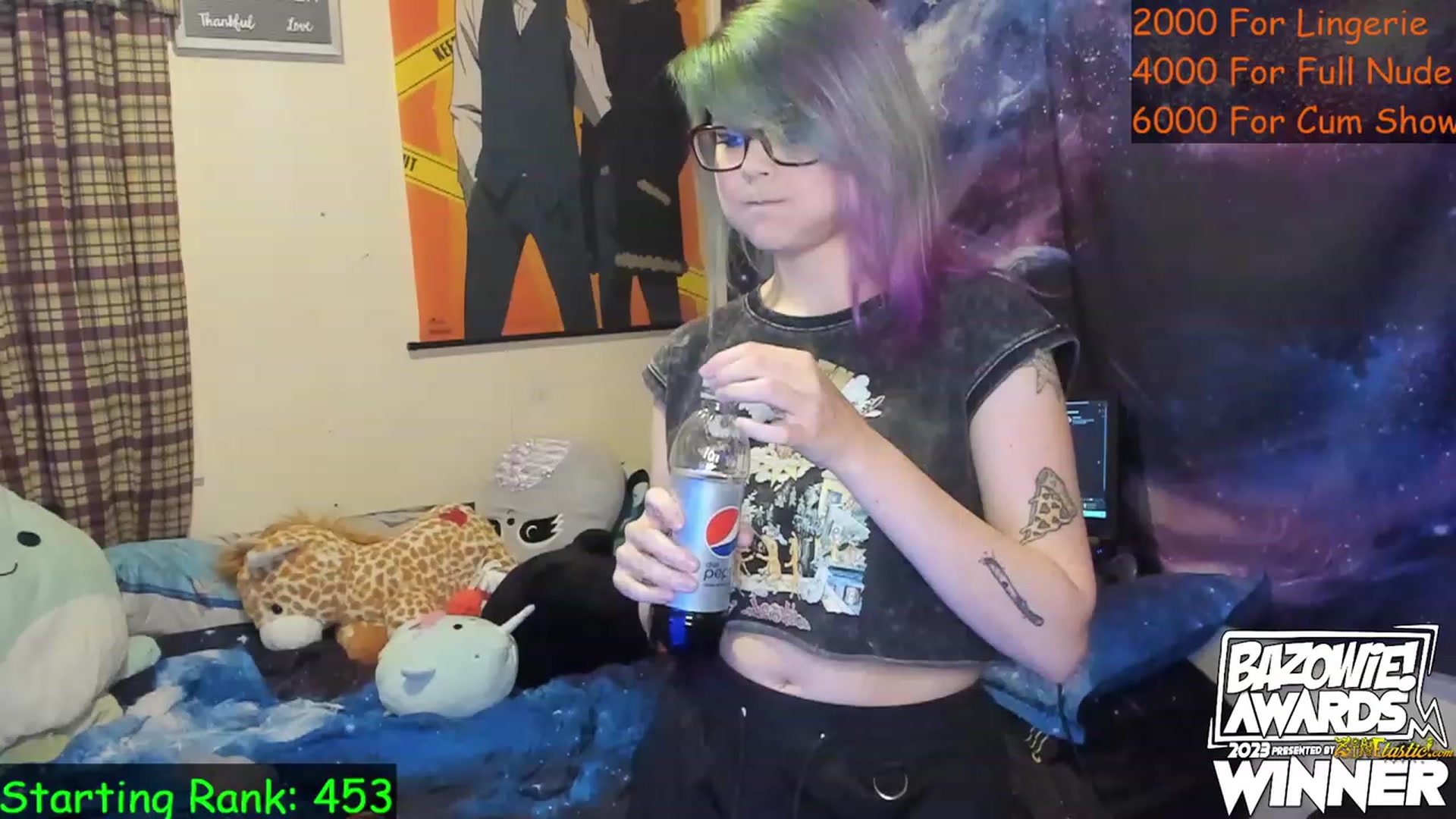 Gallery image thumbnail from NovaSquid's myfreecams stream on, 04/27/2023, 03:02 image 5 of 20