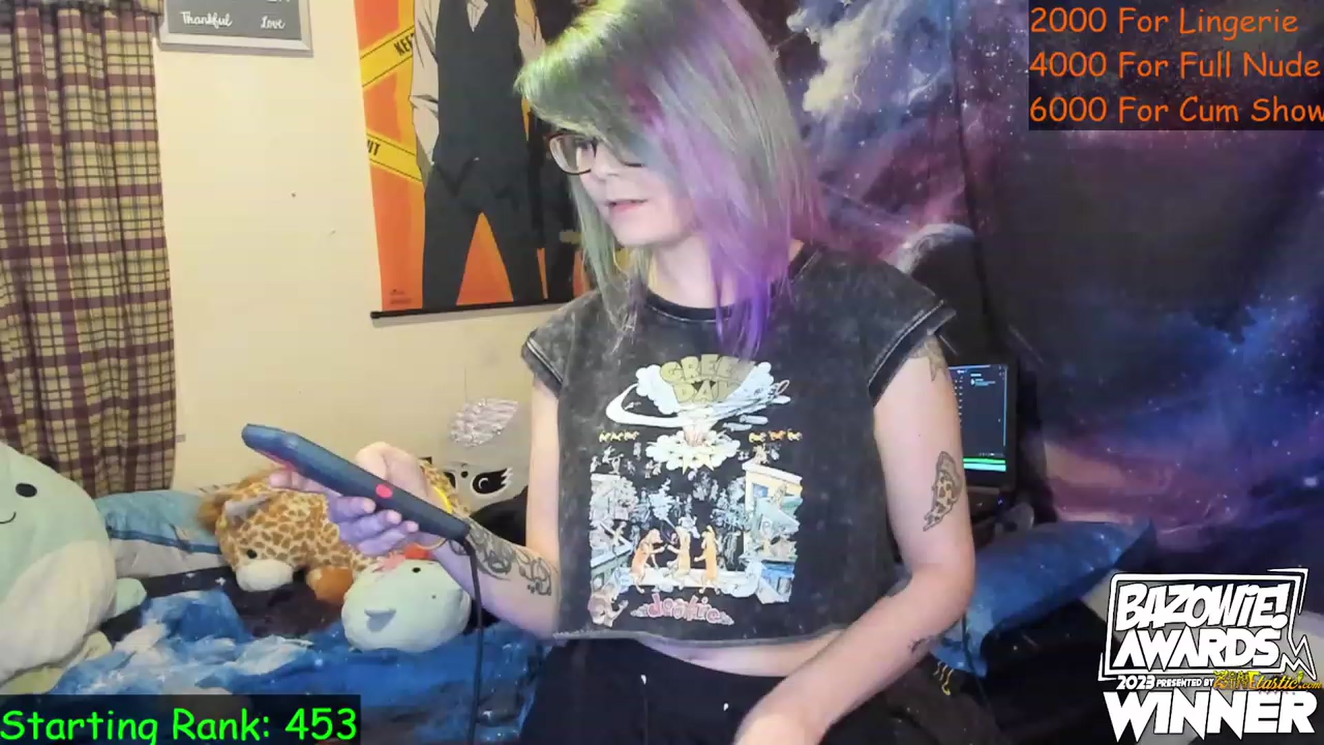 Gallery image thumbnail from NovaSquid's myfreecams stream on, 04/27/2023, 03:02 image 6 of 20