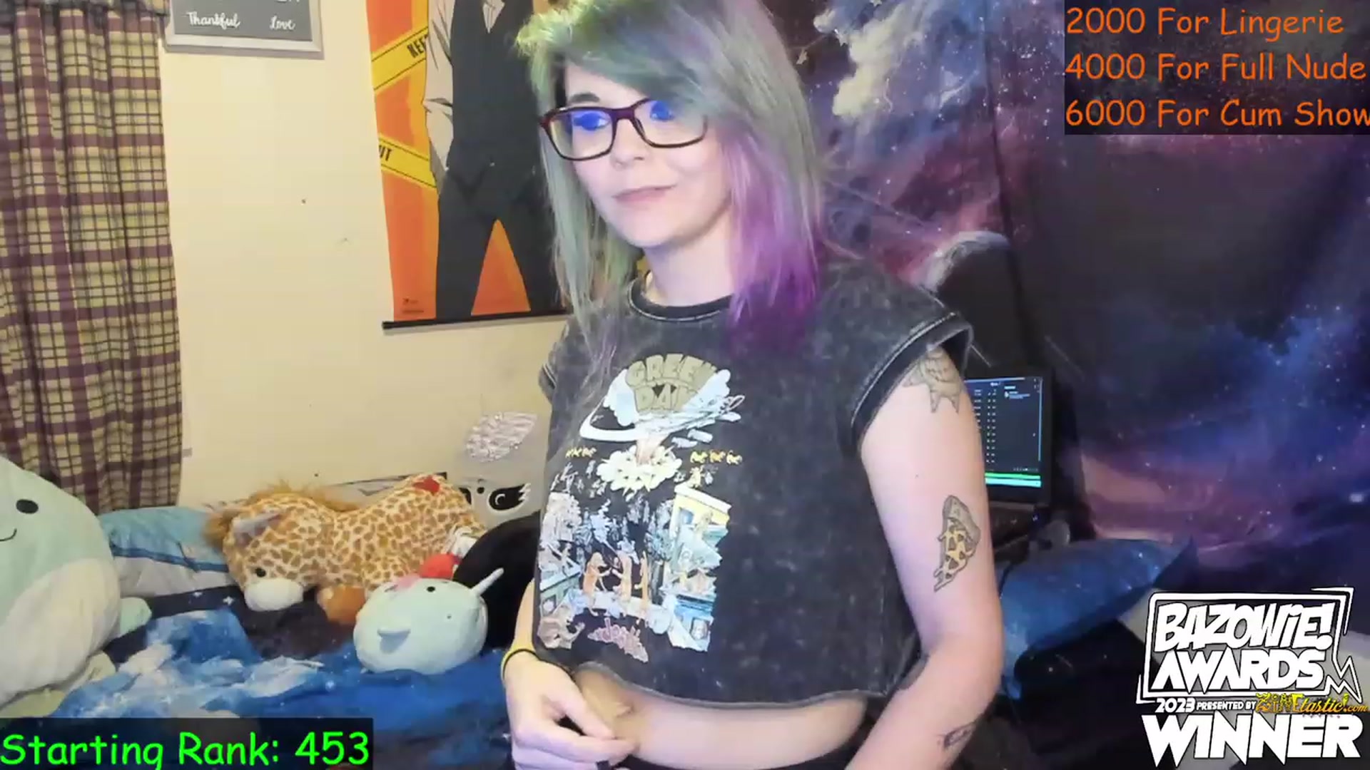 Gallery image thumbnail from NovaSquid's myfreecams stream on, 04/27/2023, 03:02 image 9 of 20
