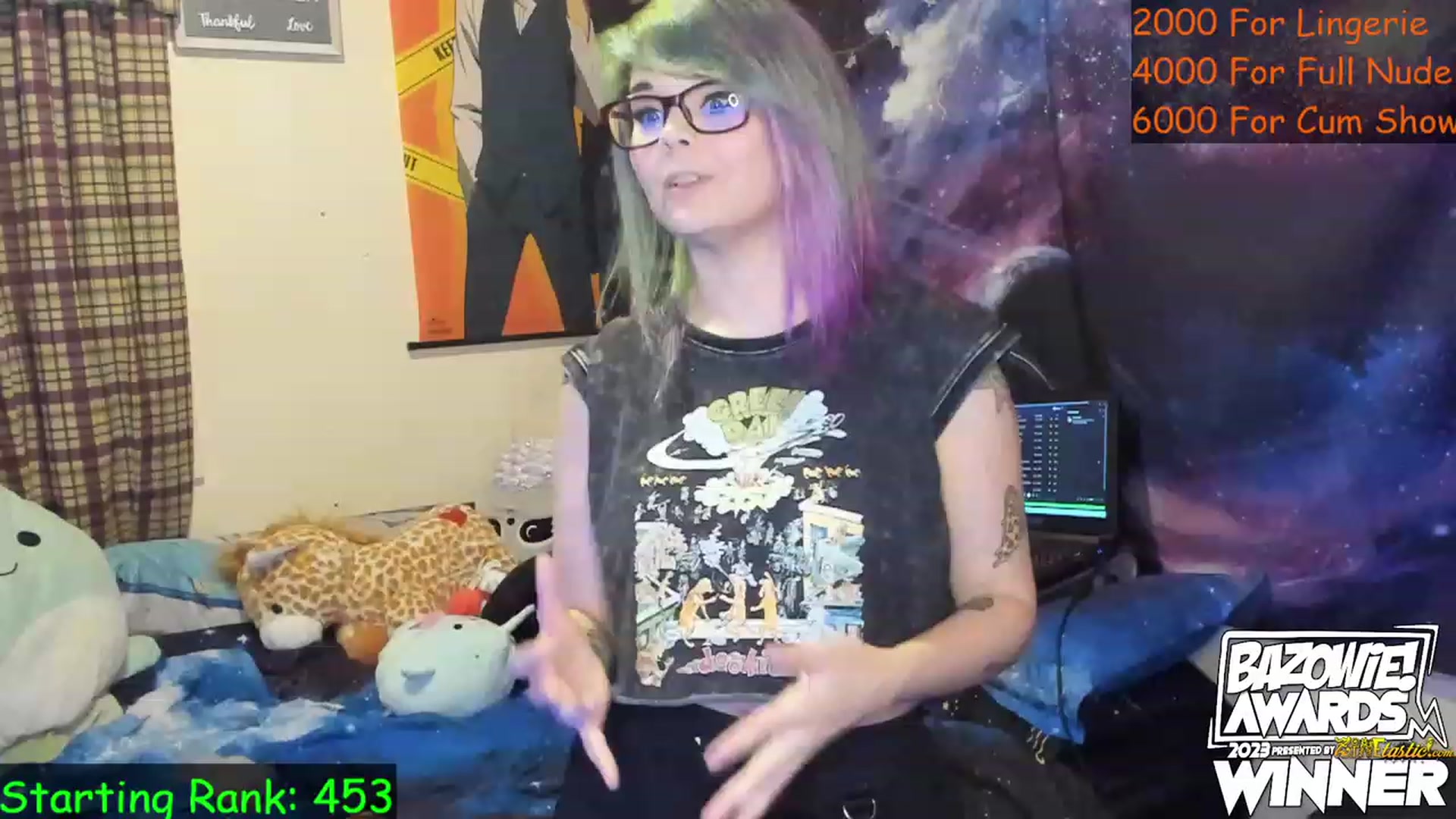 Gallery image thumbnail from NovaSquid's myfreecams stream on, 04/27/2023, 03:02 image 7 of 20