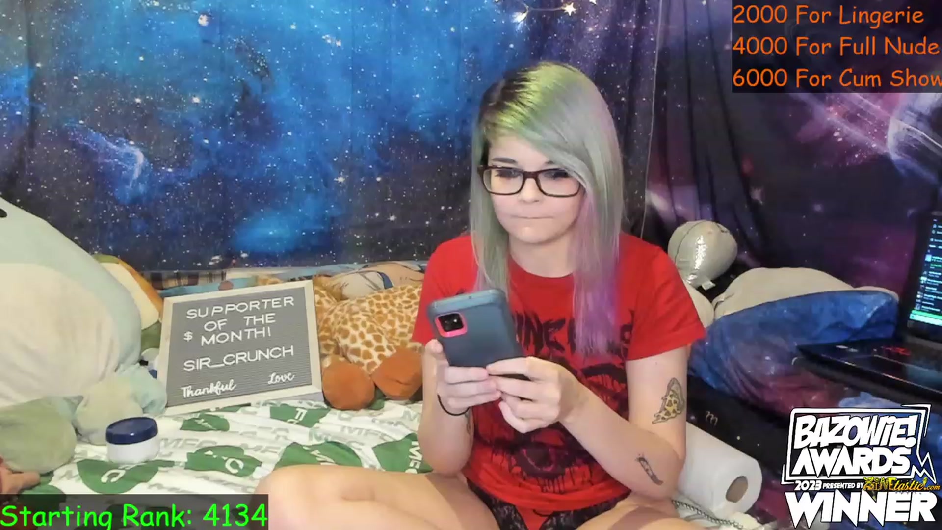 Gallery image thumbnail from NovaSquid's myfreecams stream on, 05/16/2023, 24:09 image 13 of 20