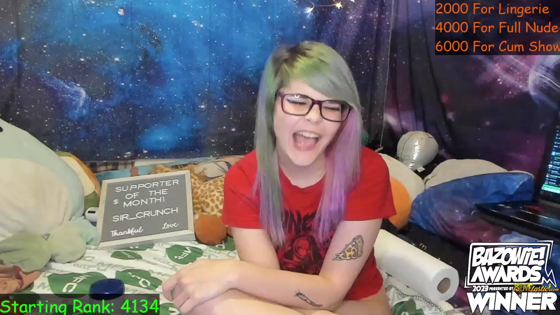 Gallery image thumbnail from NovaSquid's myfreecams stream on, 05/16/2023, 01:16 image 10 of 20