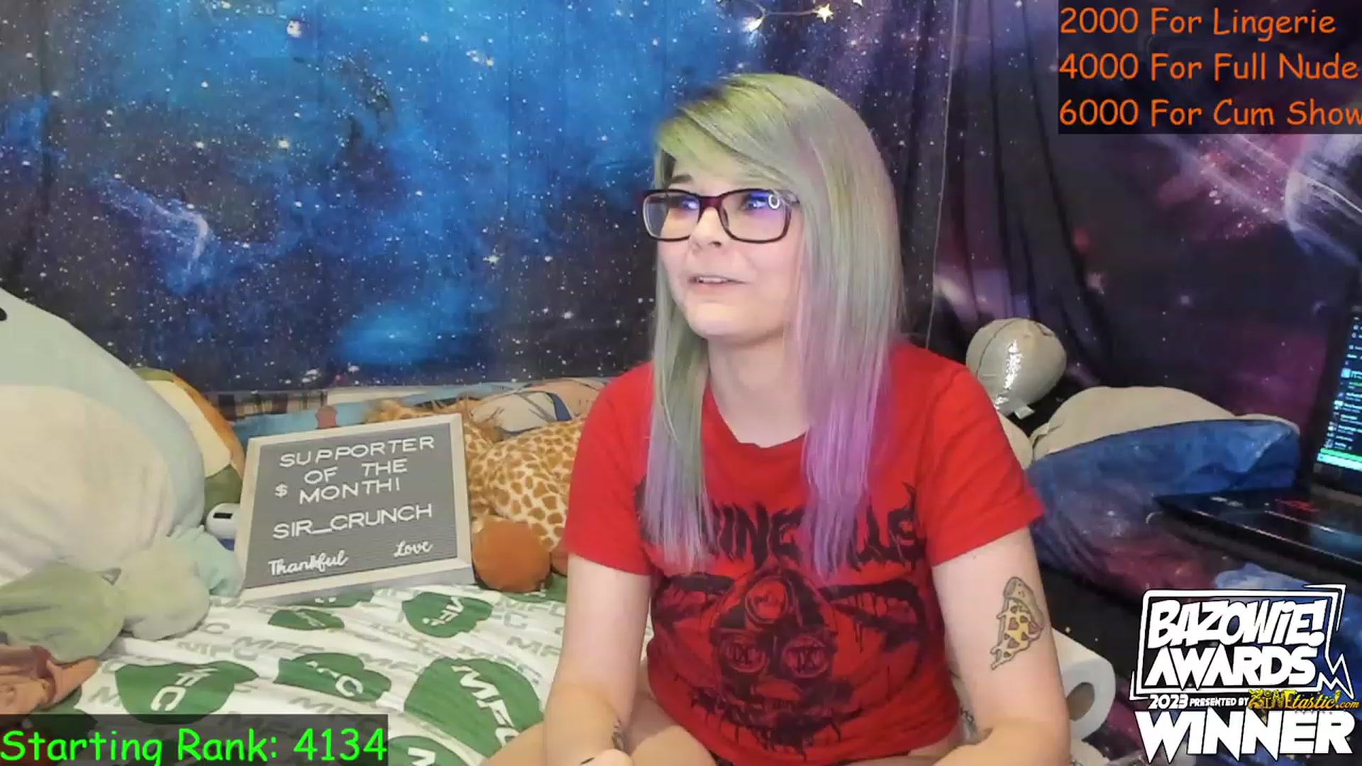 Gallery image thumbnail from NovaSquid's myfreecams stream on, 05/16/2023, 01:16 image 11 of 20