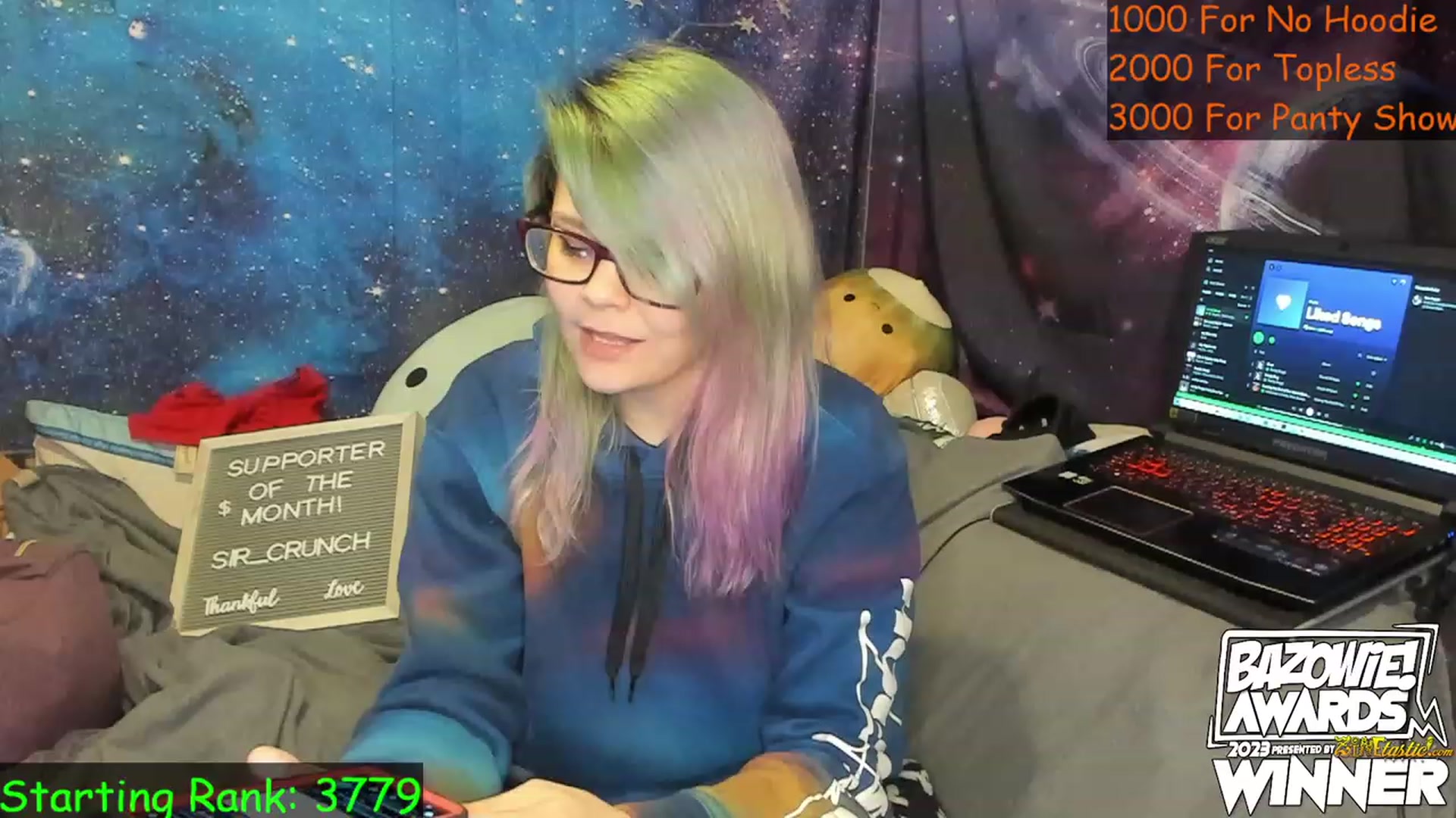 Gallery image thumbnail from NovaSquid's myfreecams stream on, 05/19/2023, 24:13 image 7 of 20